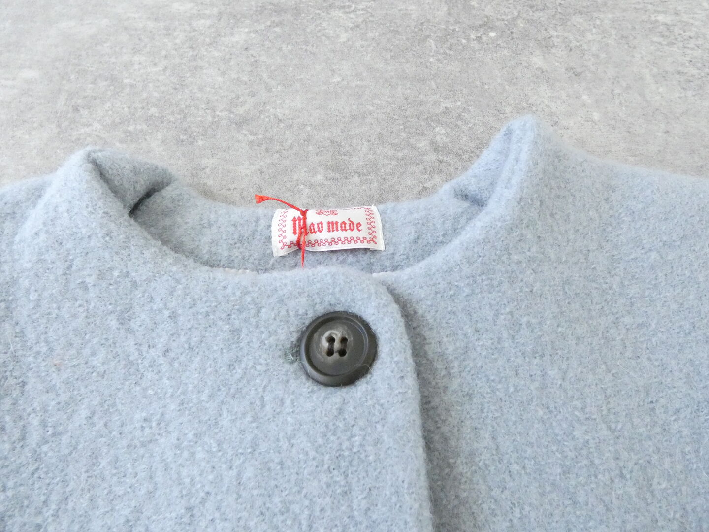 mao made(マオメイド) 中綿キルト×布帛ドッキングスタンダードベストの商品画像24