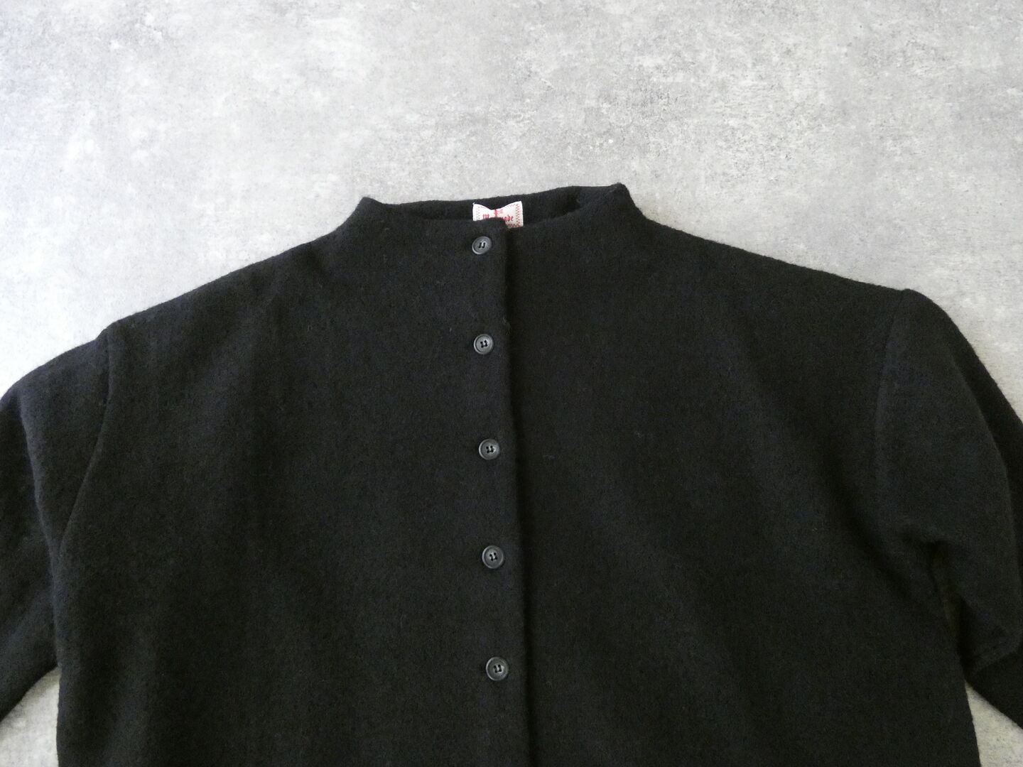 mao made(マオメイド) 中綿キルト布帛×ドッキング　モックネックワイドジャケットの商品画像30