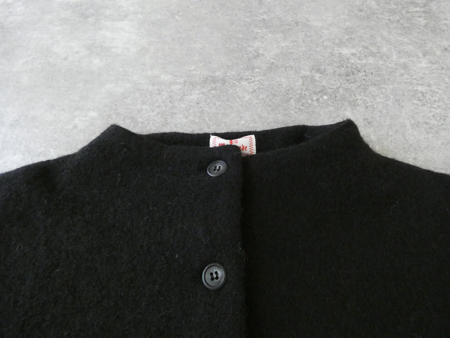 mao made(マオメイド) 中綿キルト布帛×ドッキング　モックネックワイドジャケットの商品画像31