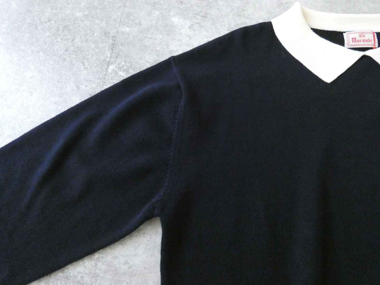 mao made(マオメイド) やわらかコットンちょこっと衿レディライクプルオーバーの商品画像25