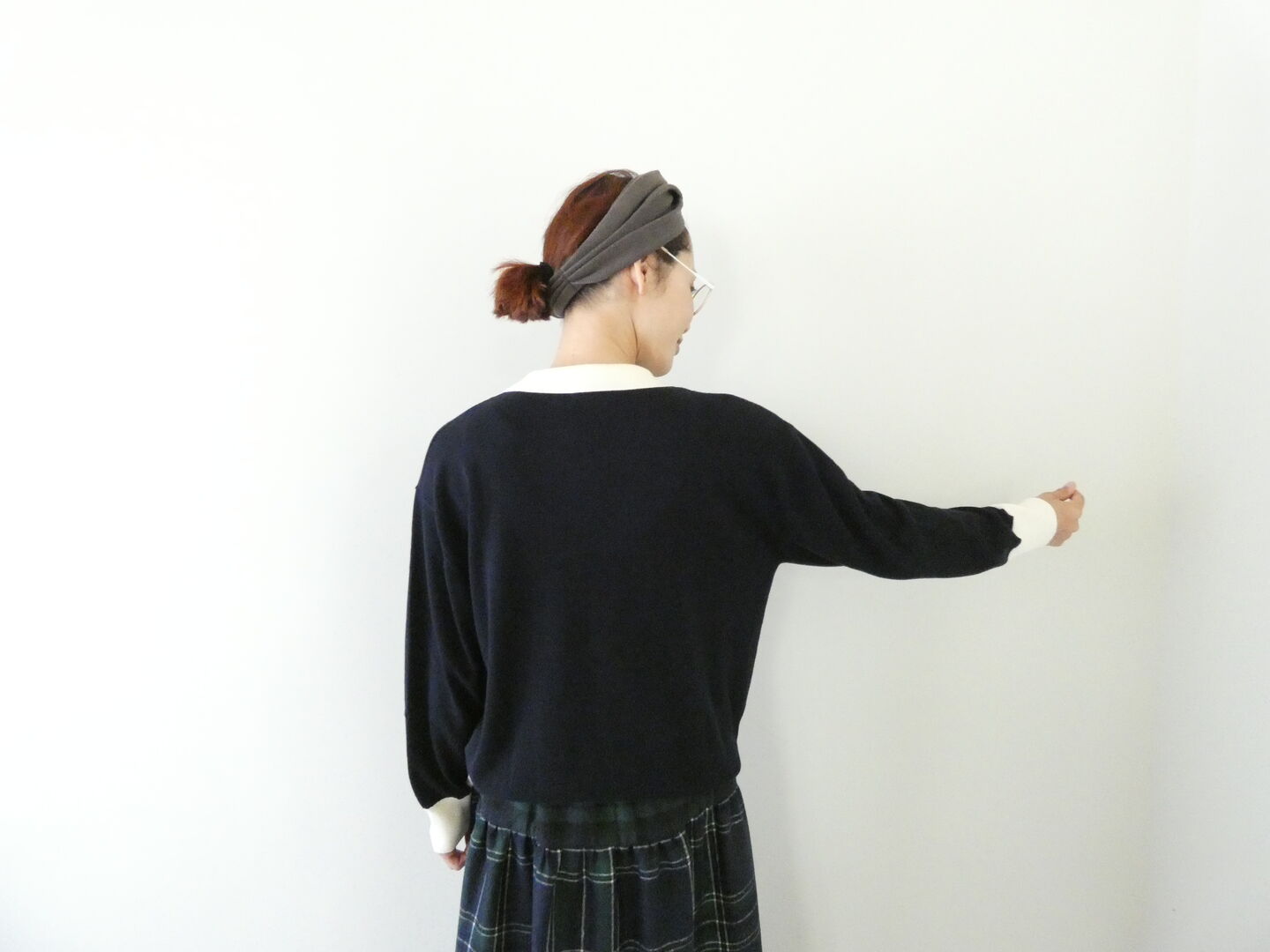mao made(マオメイド) やわらかコットンちょこっと衿レディライクプルオーバーの商品画像6