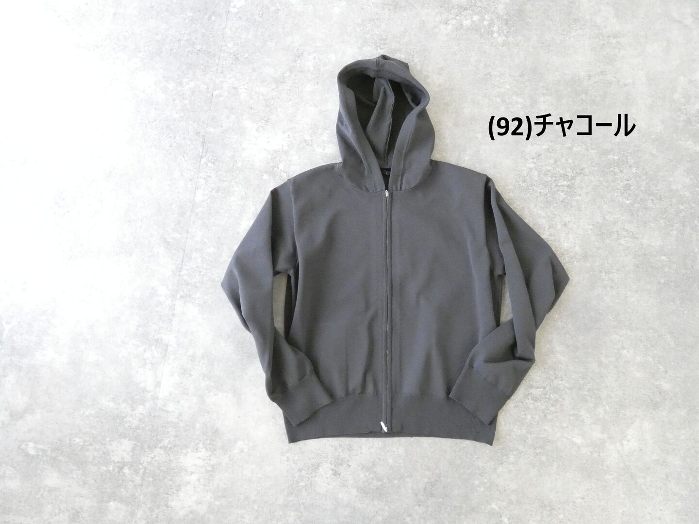 mizuiro ind(ミズイロインド) フードジップニットの商品画像28