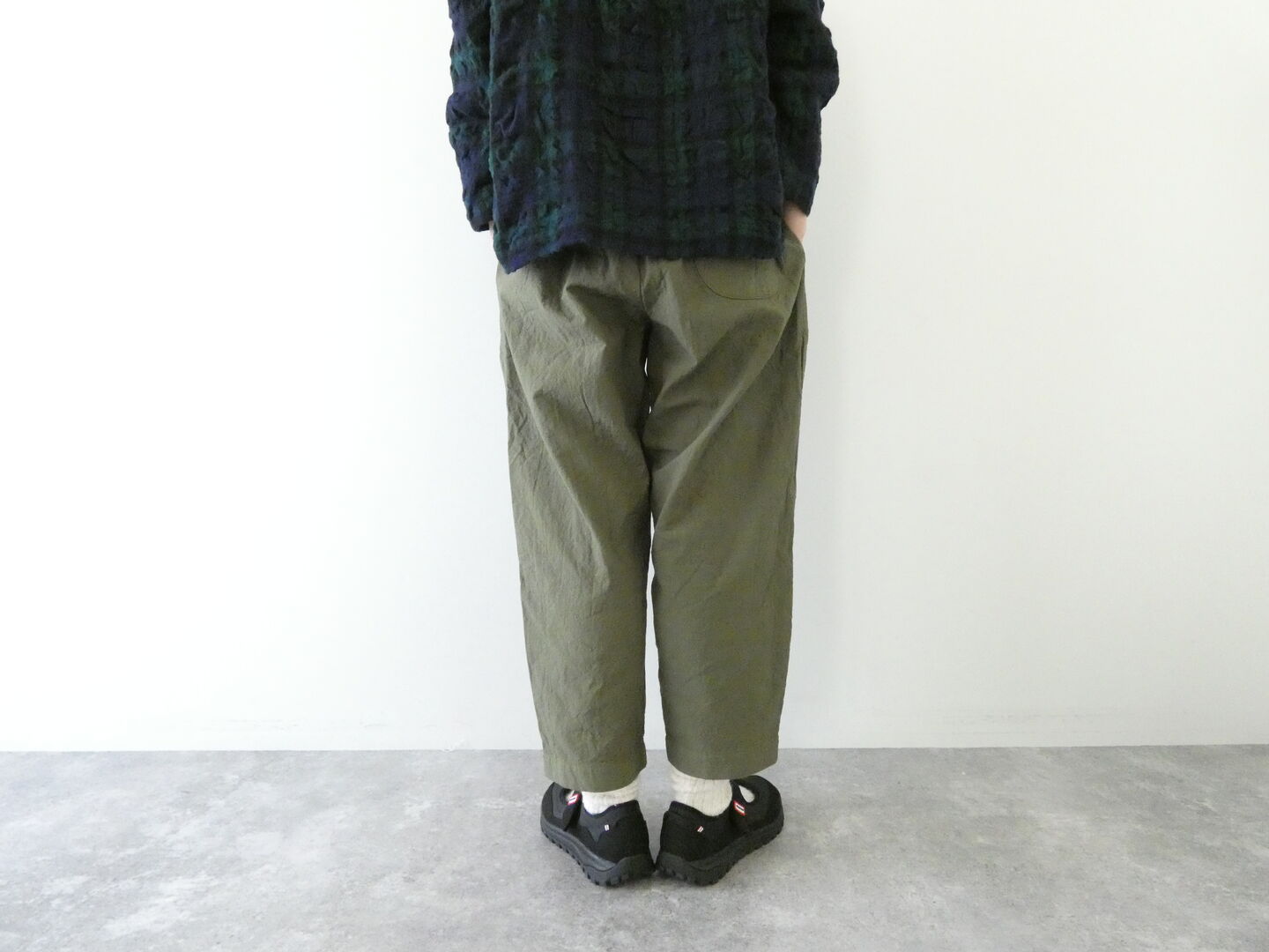 prit(プリット) 40/1二重織接結リラックスパンツの商品画像6