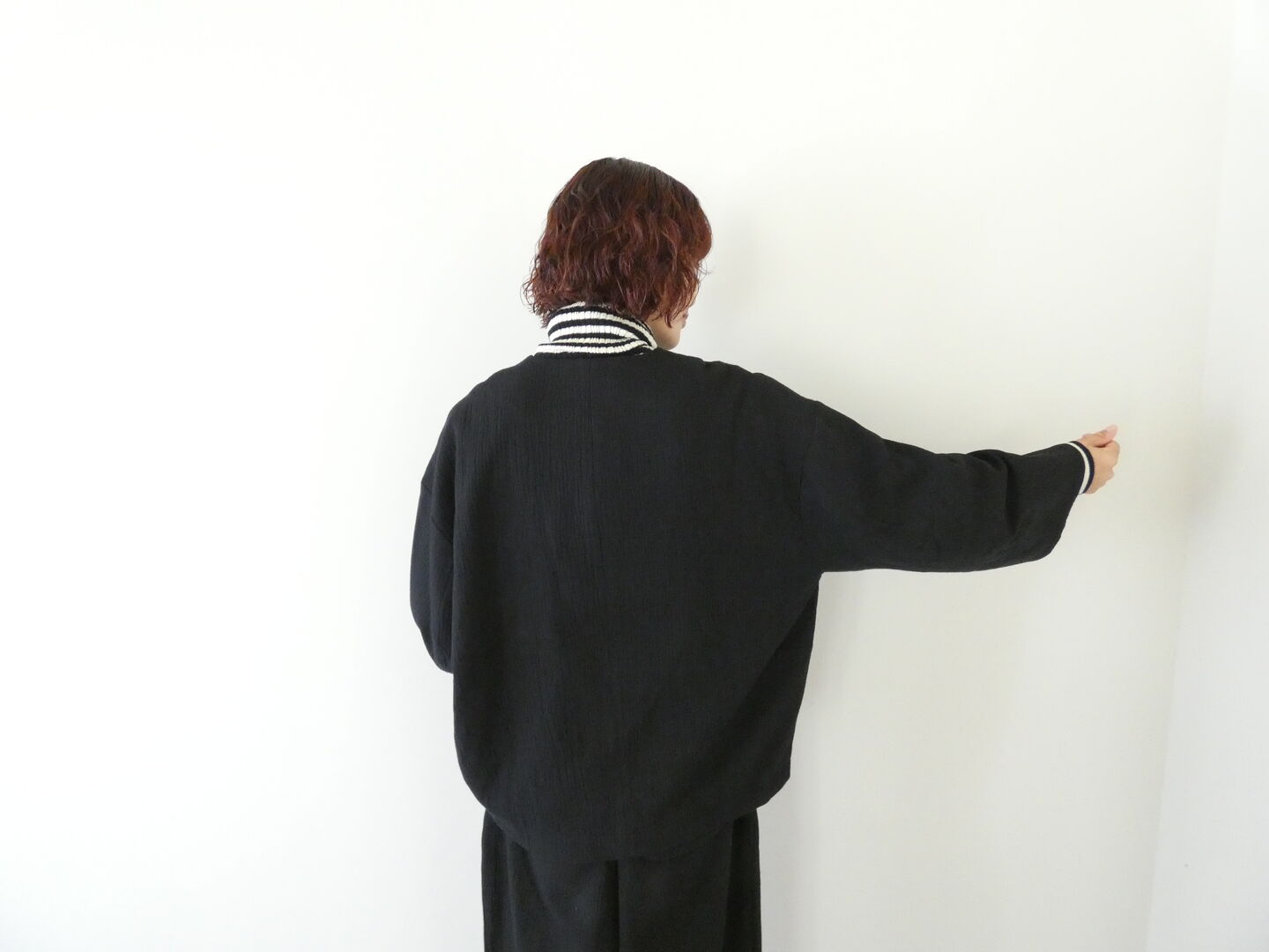 TANG(タング) 綿麻ツイルダブルカーディガンの商品画像11