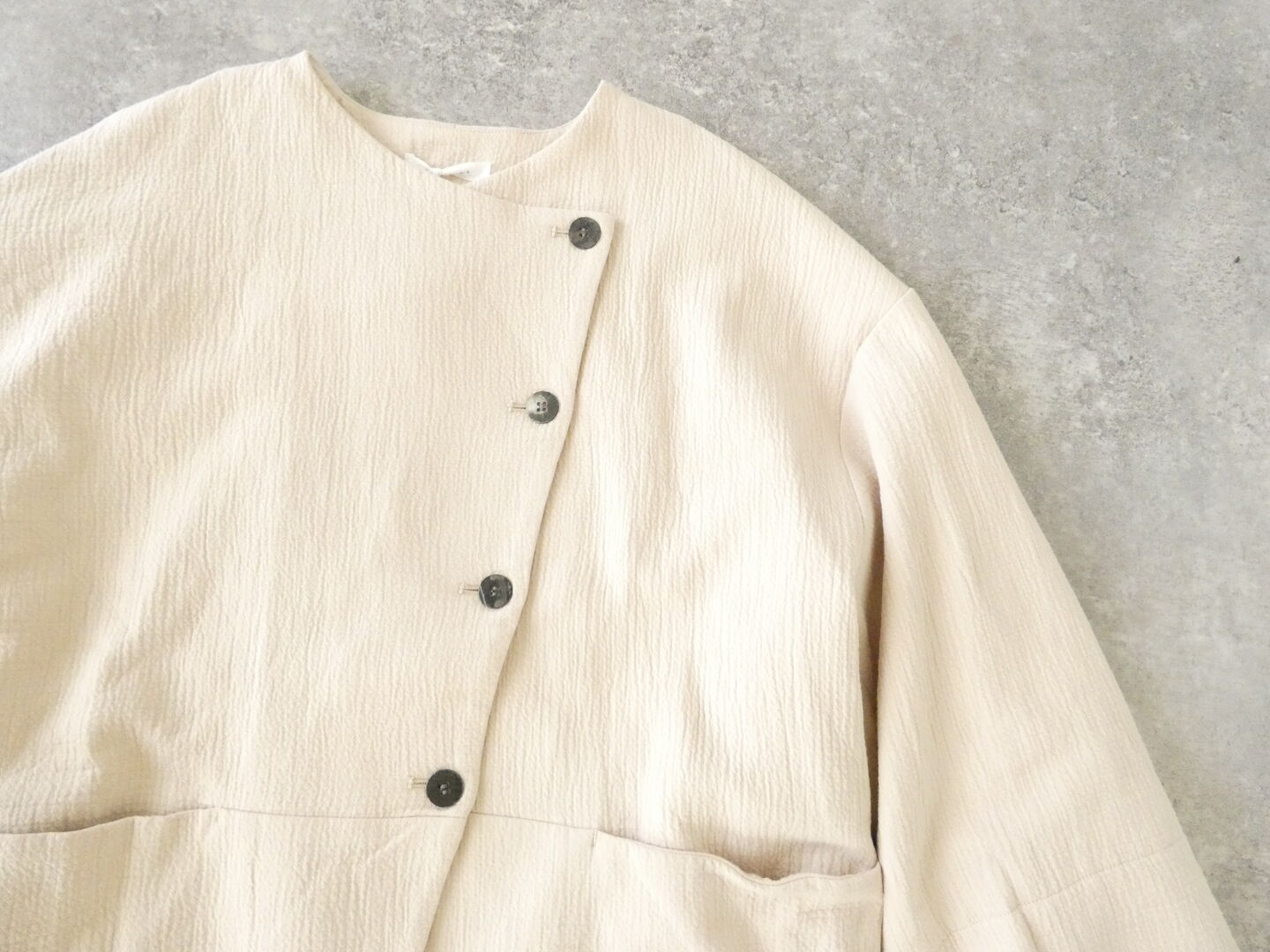 TANG(タング) 綿麻ツイルダブルカーディガンの商品画像30