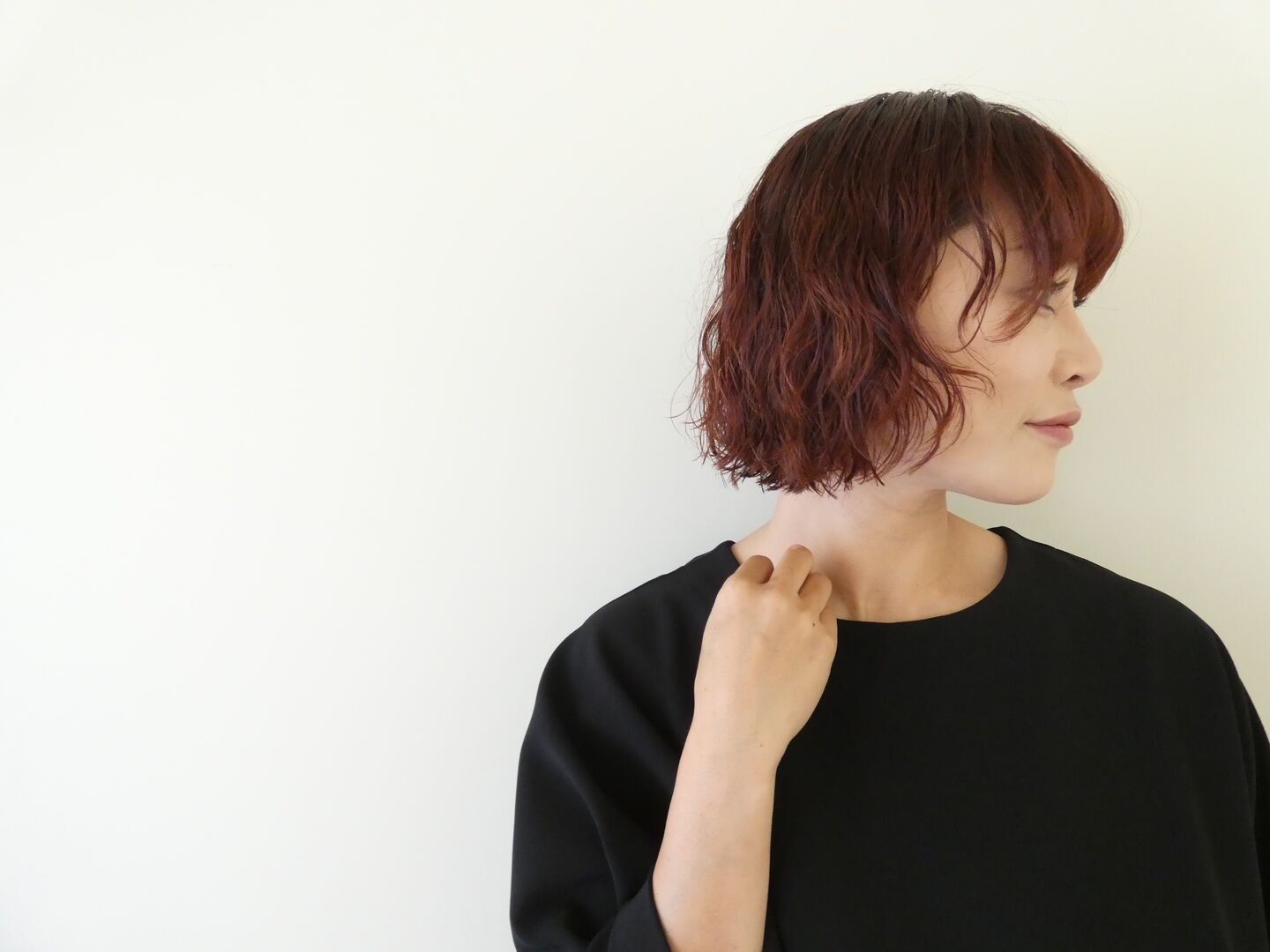 TRAVAIL MANUEL(トラバイユマニュアル) WクロススリットTブラウスの商品画像3