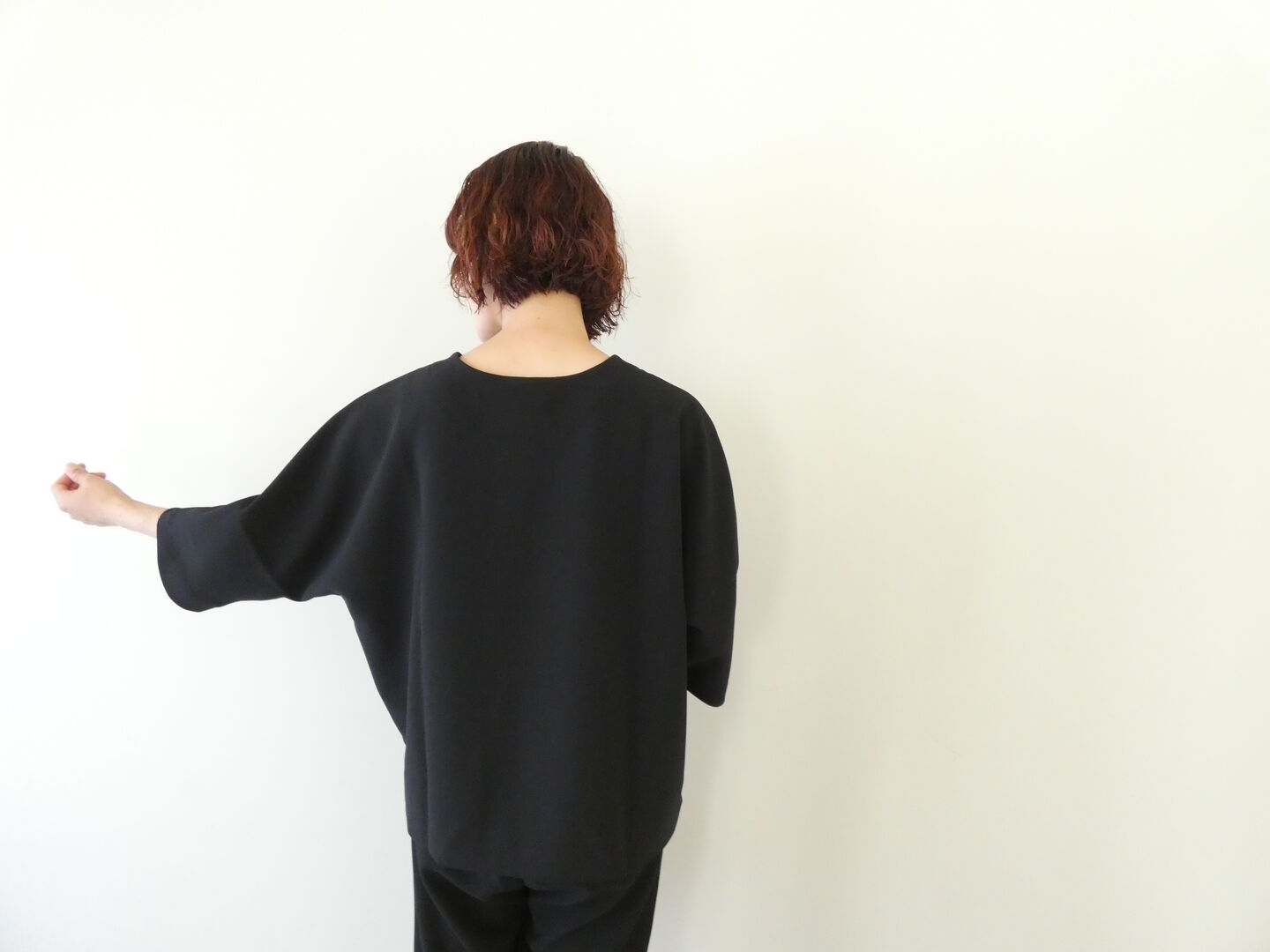TRAVAIL MANUEL(トラバイユマニュアル) WクロススリットTブラウスの商品画像8