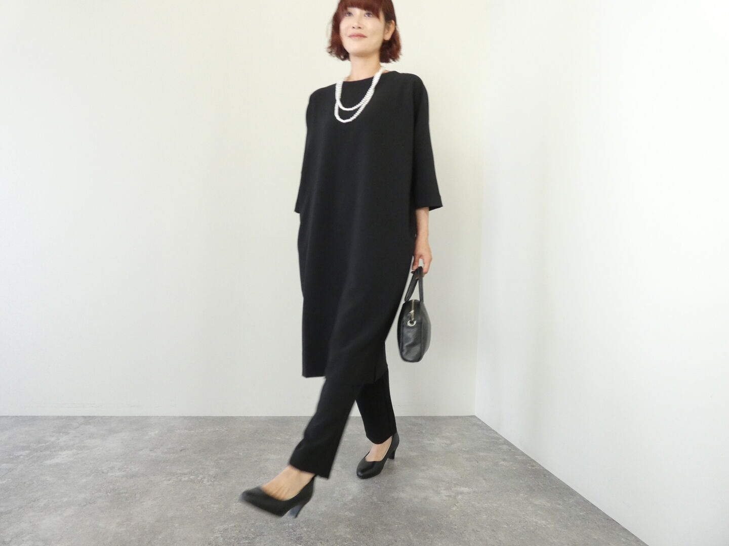 TRAVAIL MANUEL(トラバイユマニュアル) Wクロスコクーンワンピースの商品画像2