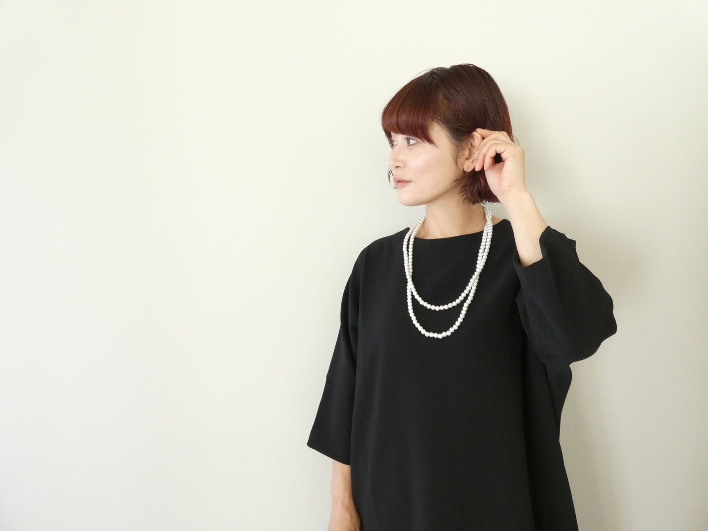 TRAVAIL MANUEL(トラバイユマニュアル) Wクロスコクーンワンピースの商品画像4