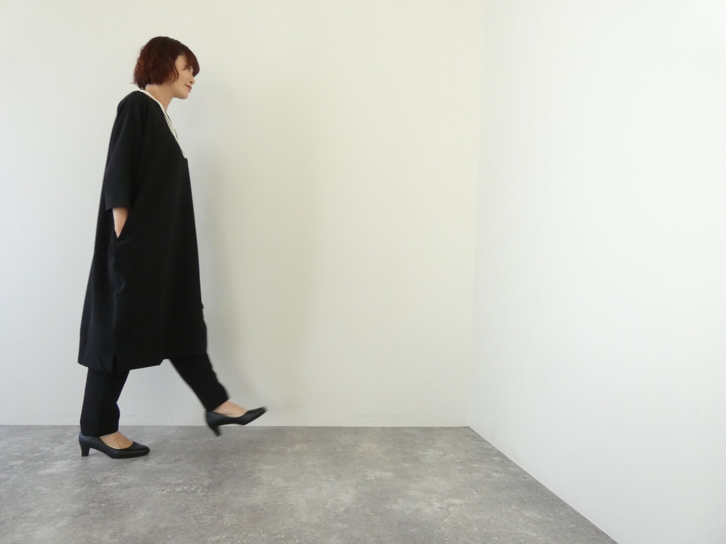 TRAVAIL MANUEL(トラバイユマニュアル) Wクロスコクーンワンピースの商品画像8