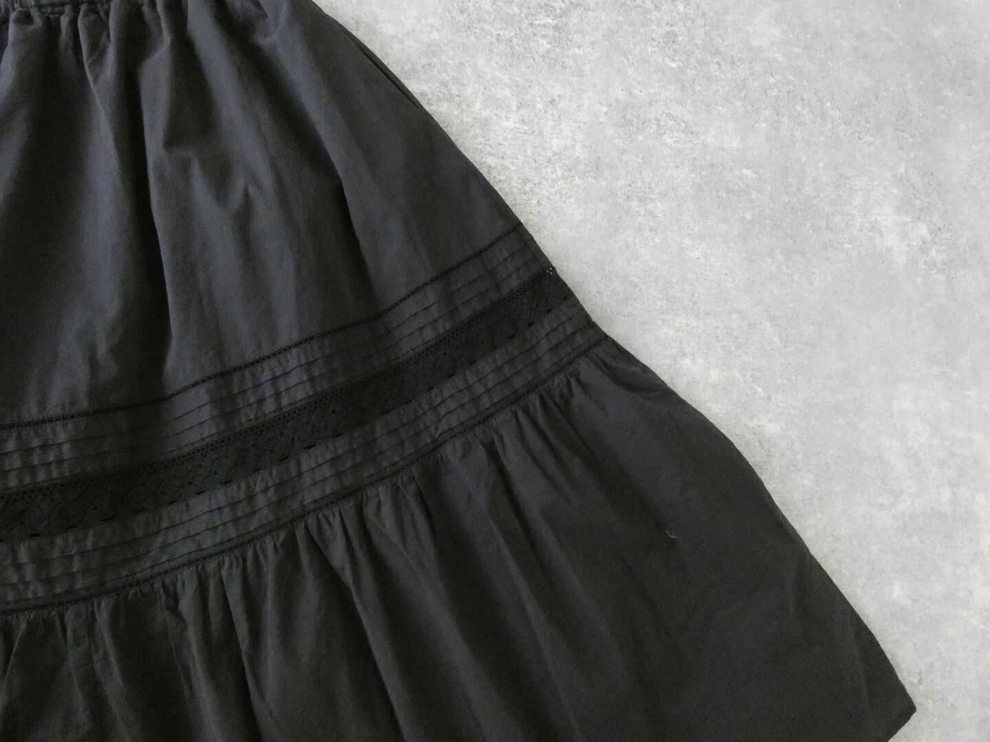 vb シャンブレー&ローンLACEスカートの商品画像28