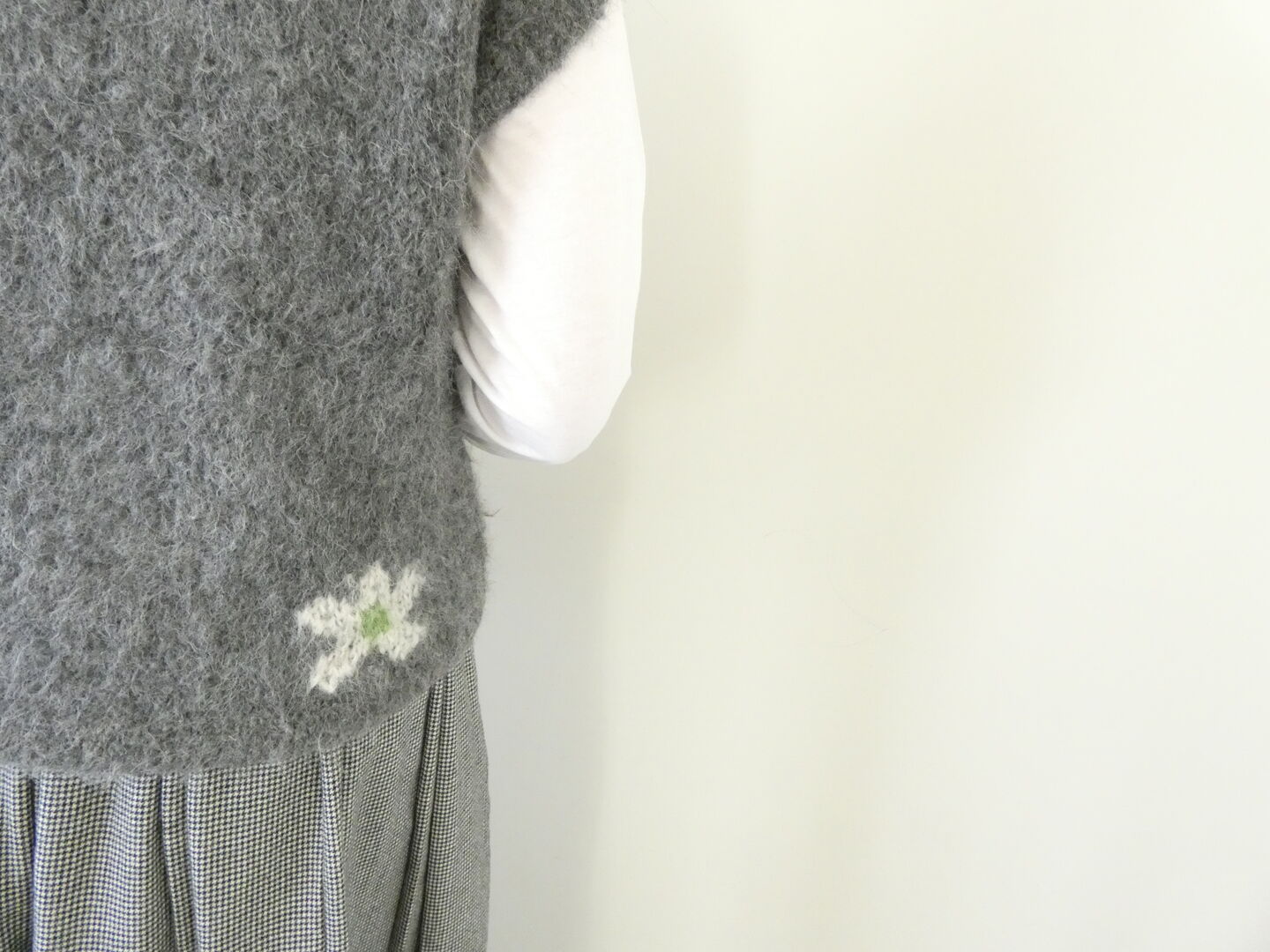 ichiAntiquite's(イチアンティークス) PERU HAND KNIT VEST ペルーハンドニットベストの商品画像17
