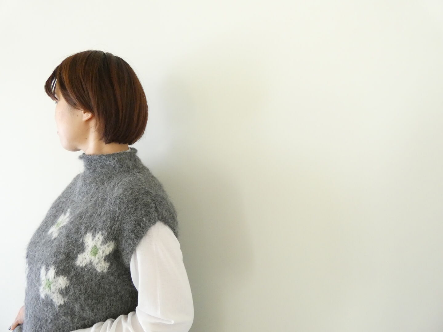 ichiAntiquite's(イチアンティークス) PERU HAND KNIT VEST ペルーハンドニットベストの商品画像7
