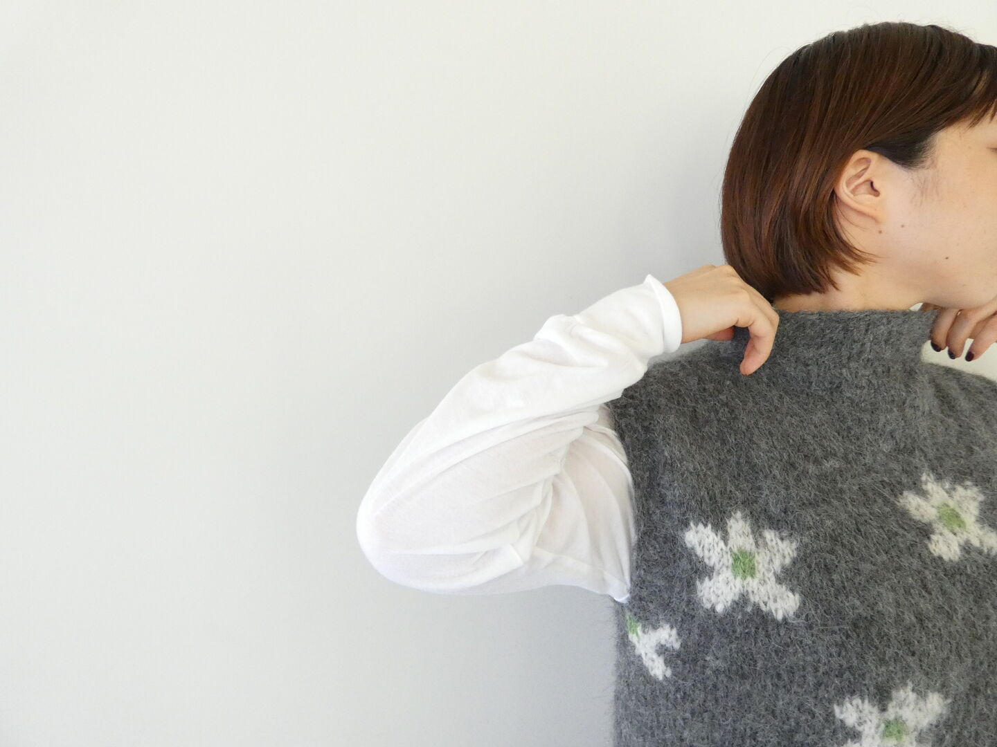 ichiAntiquite's(イチアンティークス) PERU HAND KNIT VEST ペルーハンドニットベストの商品画像8