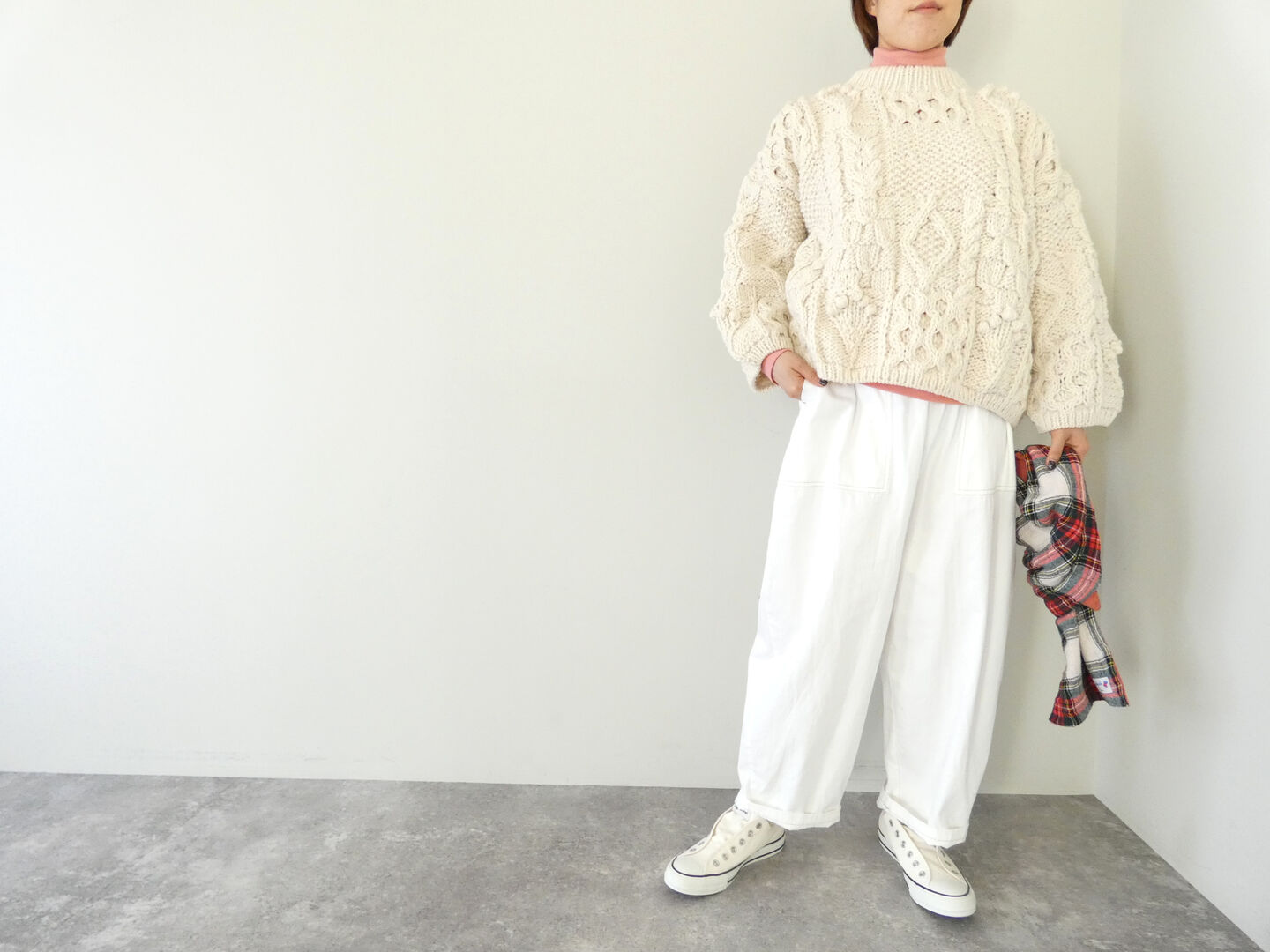 ichiAntiquite's(イチアンティークス) PERU HAND KNIT PULLOVERの商品画像1