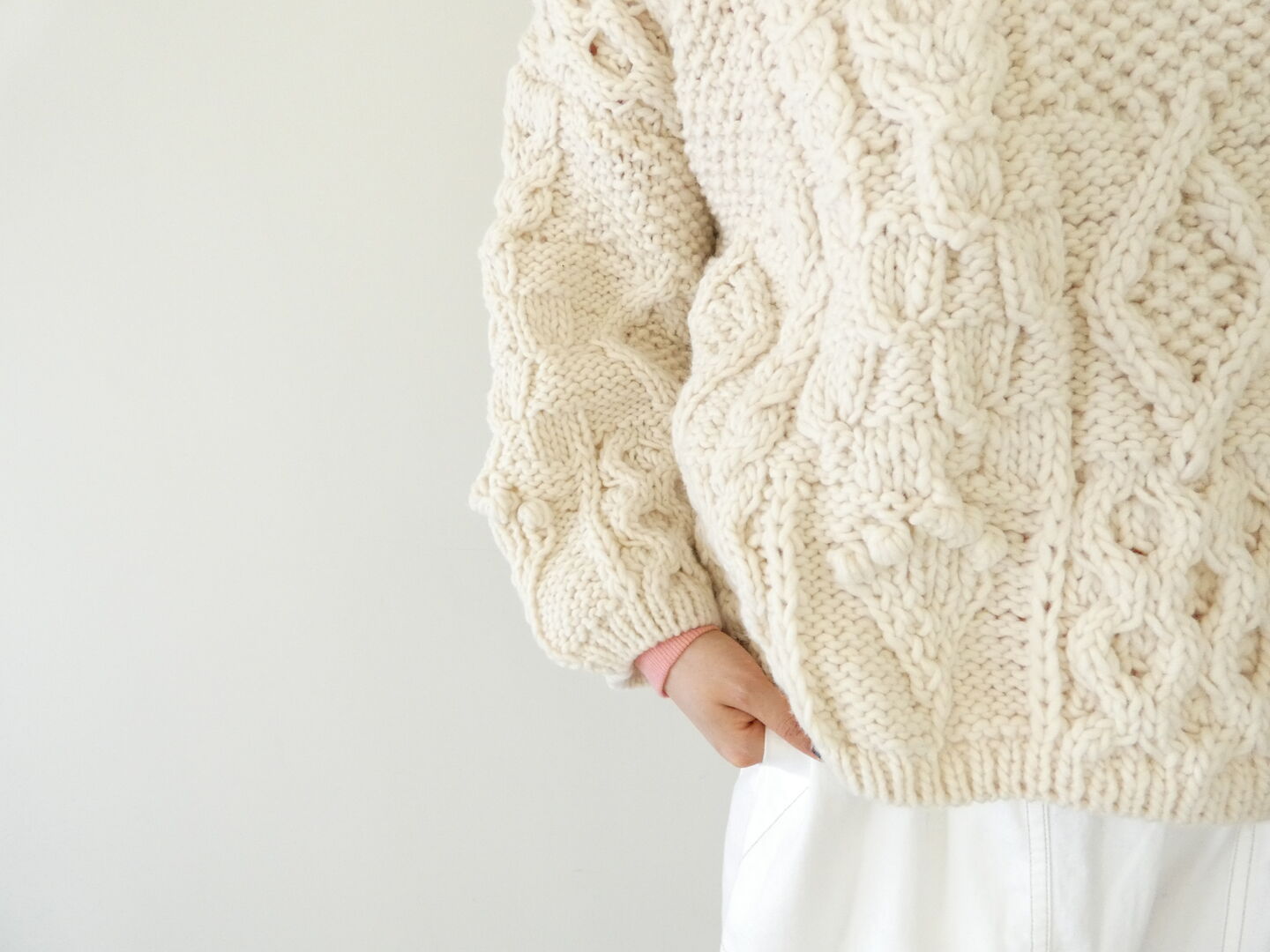 ichiAntiquite's(イチアンティークス) PERU HAND KNIT PULLOVERの商品画像7