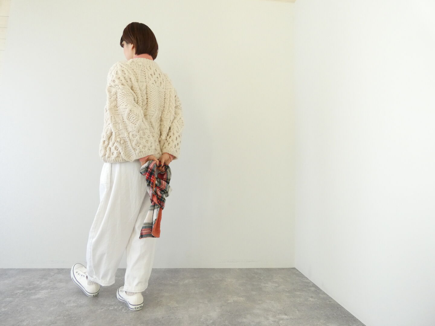 ichiAntiquite's(イチアンティークス) PERU HAND KNIT PULLOVERの商品画像8