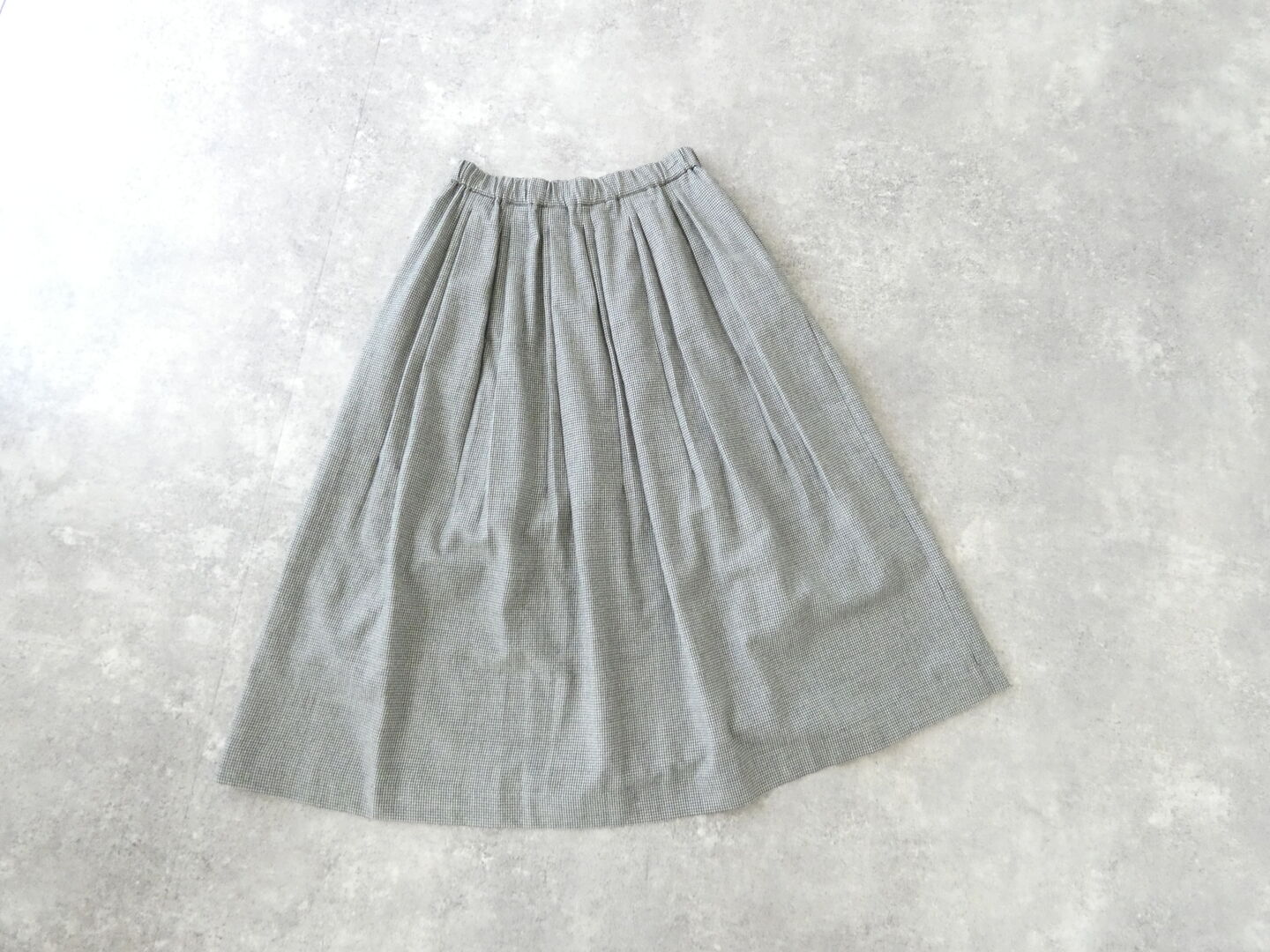 Hands of creation(ハンズオブクリエイション) classical wool strechイージーWタックスカートの商品画像10