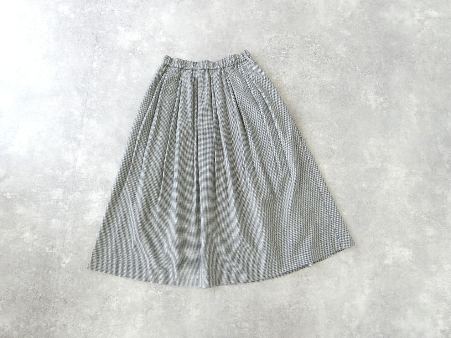 Hands of creation(ハンズオブクリエイション) classical wool strechイージーWタックスカートの商品画像3