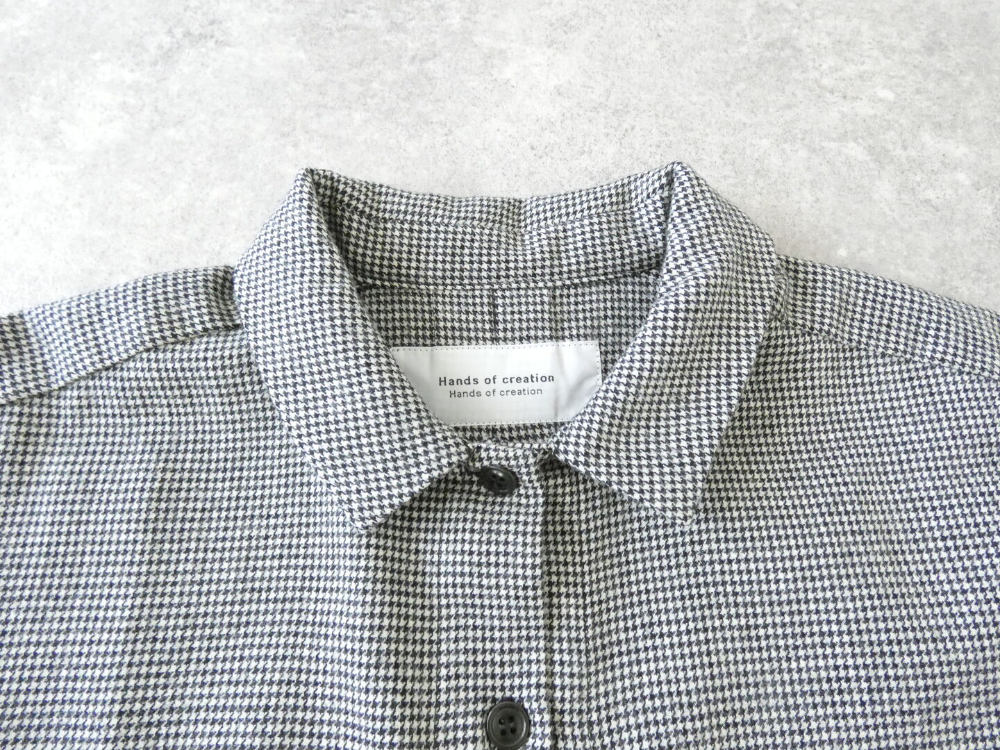 Hands of creation(ハンズオブクリエイション) classical wool strech　チビ衿オーバーブラウスの商品画像23