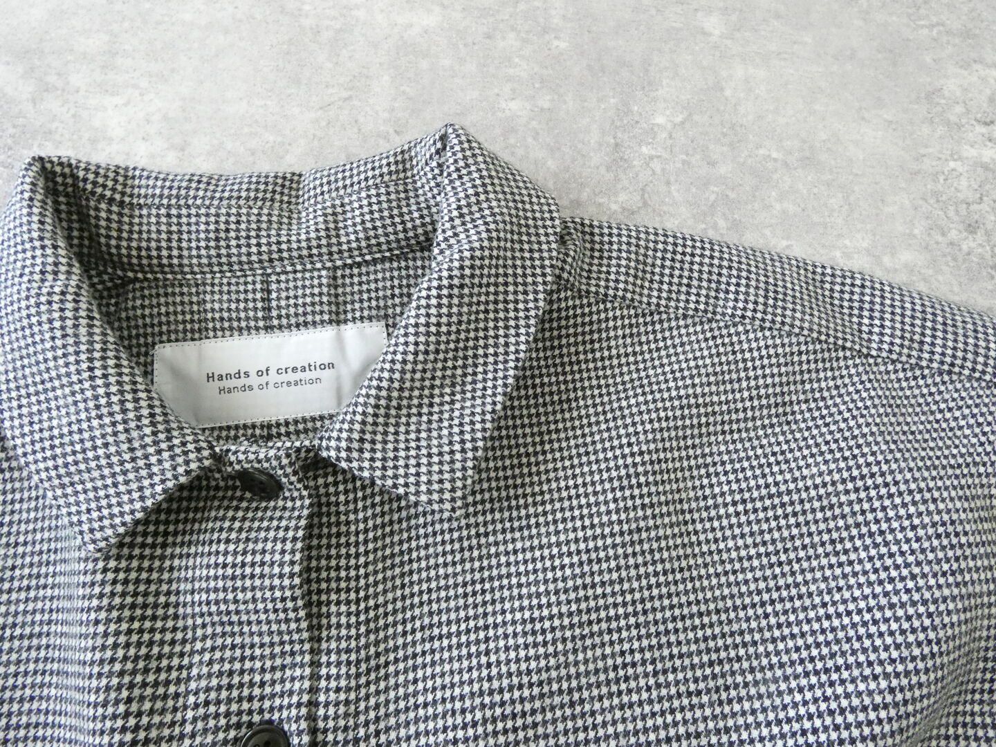Hands of creation(ハンズオブクリエイション) classical wool strech　チビ衿オーバーブラウスの商品画像28