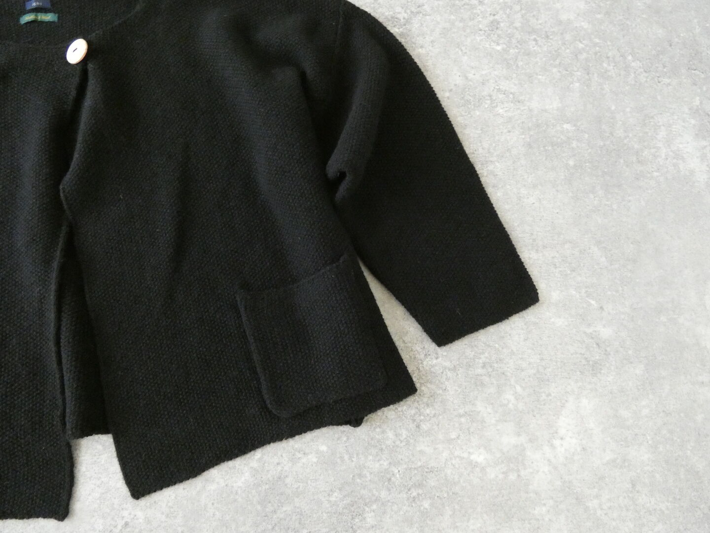 ichi(イチ) シェットランドウールカノコカーディガンの商品画像45