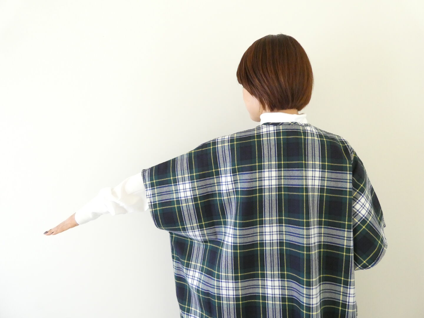 homspun(ホームスパン) ウールタータンワンピースの商品画像21