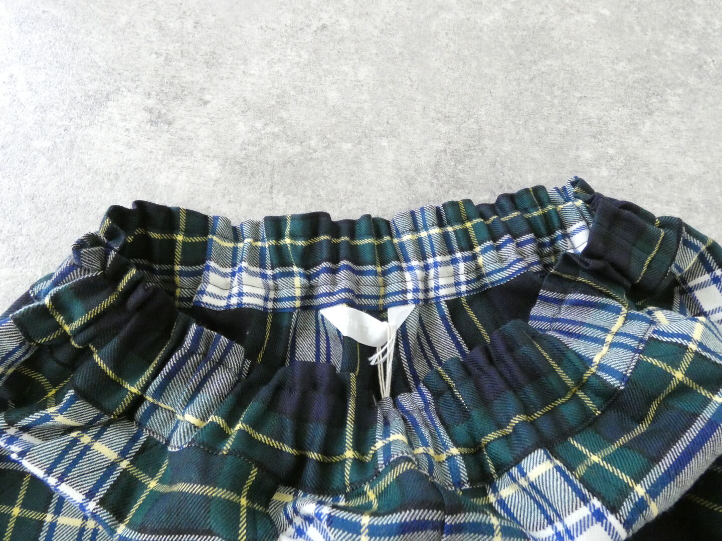 homspun(ホームスパン) ウールタータンフリルポケットパンツの商品画像26