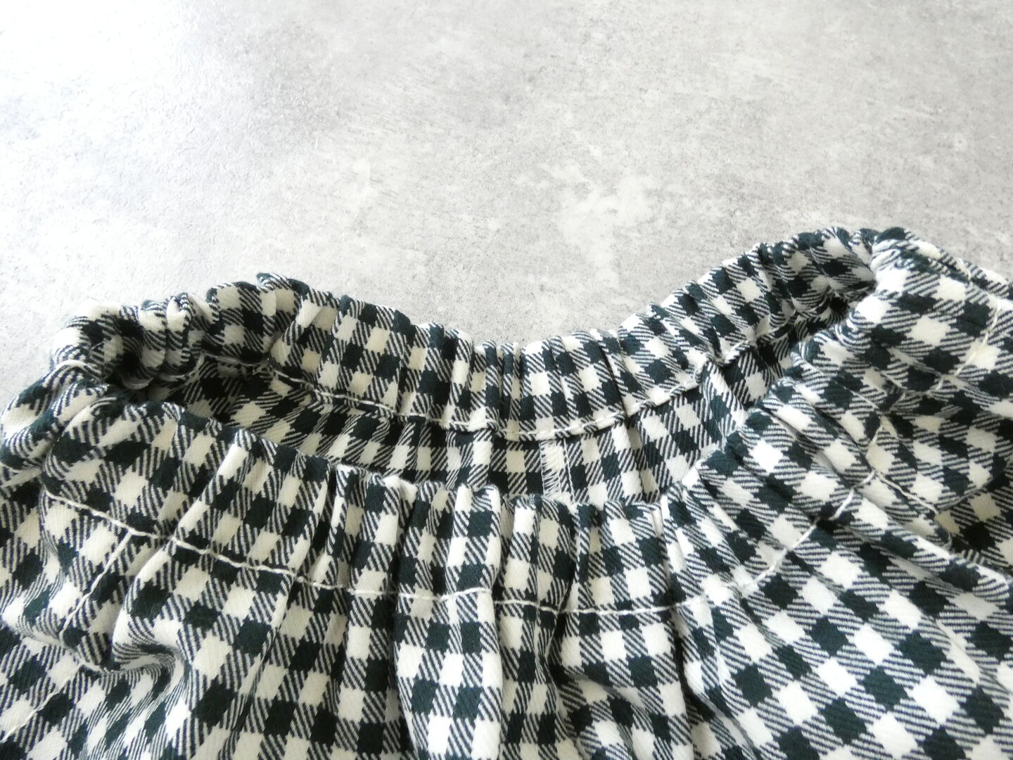 homspun(ホームスパン) ウールギンガムギャザーパンツの商品画像22