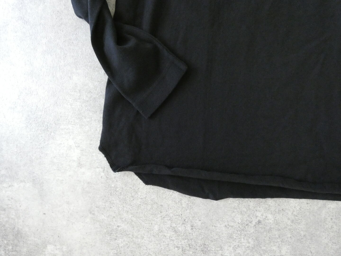 homspun(ホームスパン) 40/2天竺L/S裾ロックプルオーバーの商品画像22