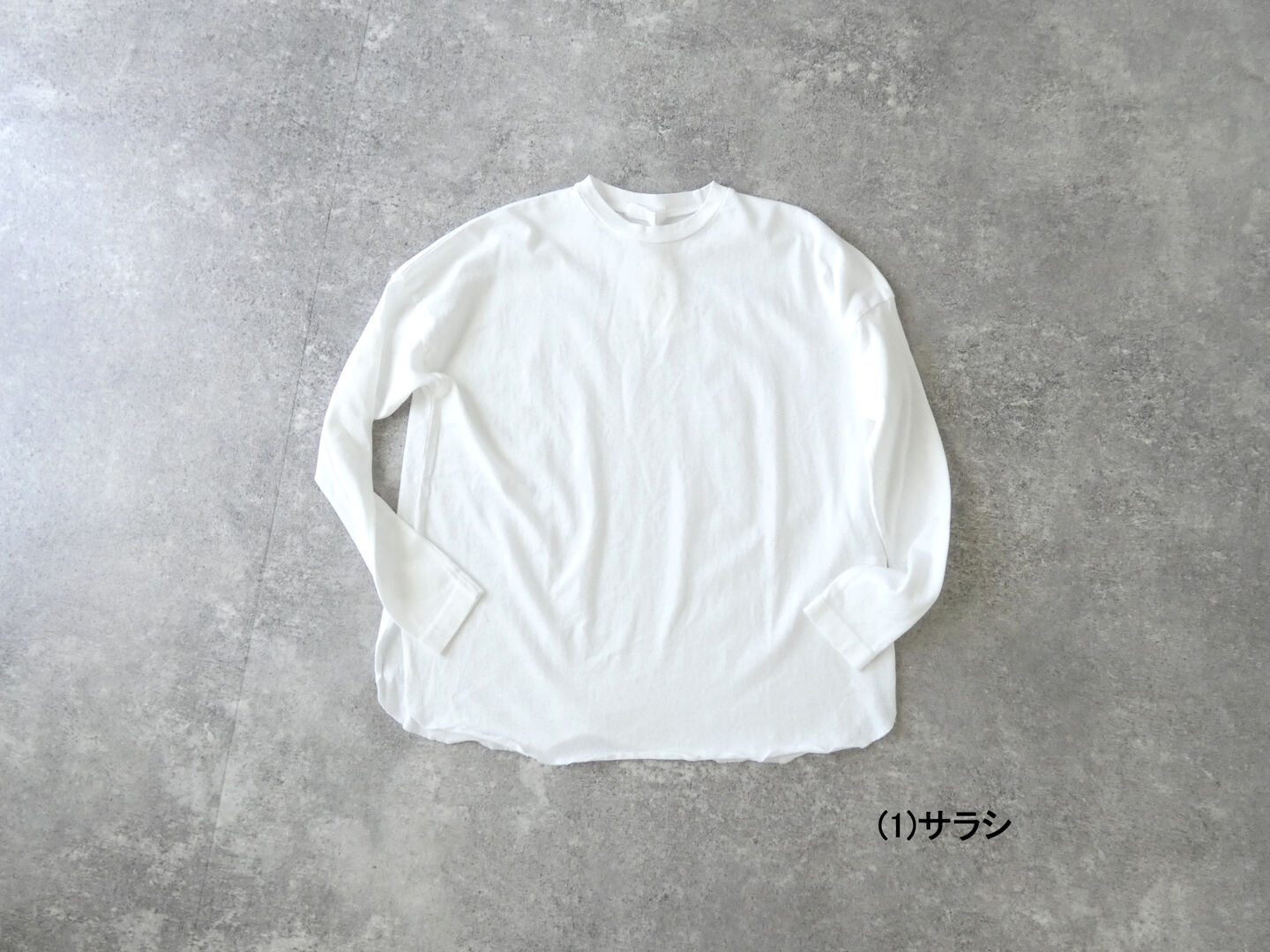 homspun(ホームスパン) 40/2天竺L/S裾ロックプルオーバーの商品画像28
