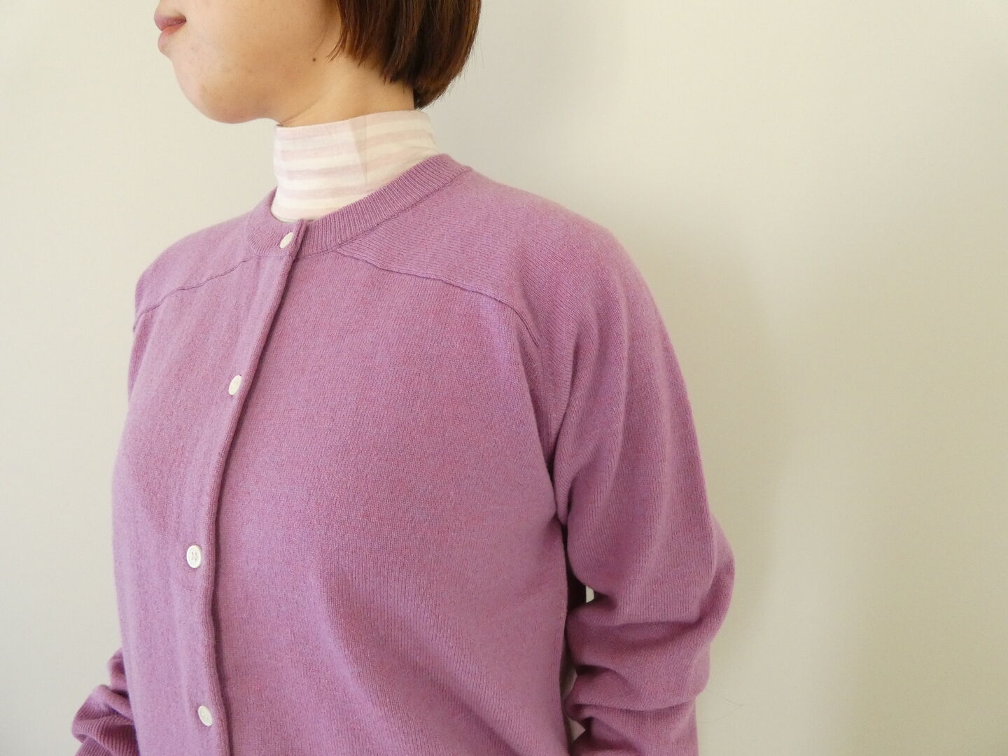 homspun(ホームスパン) ラムカーディガンの商品画像2