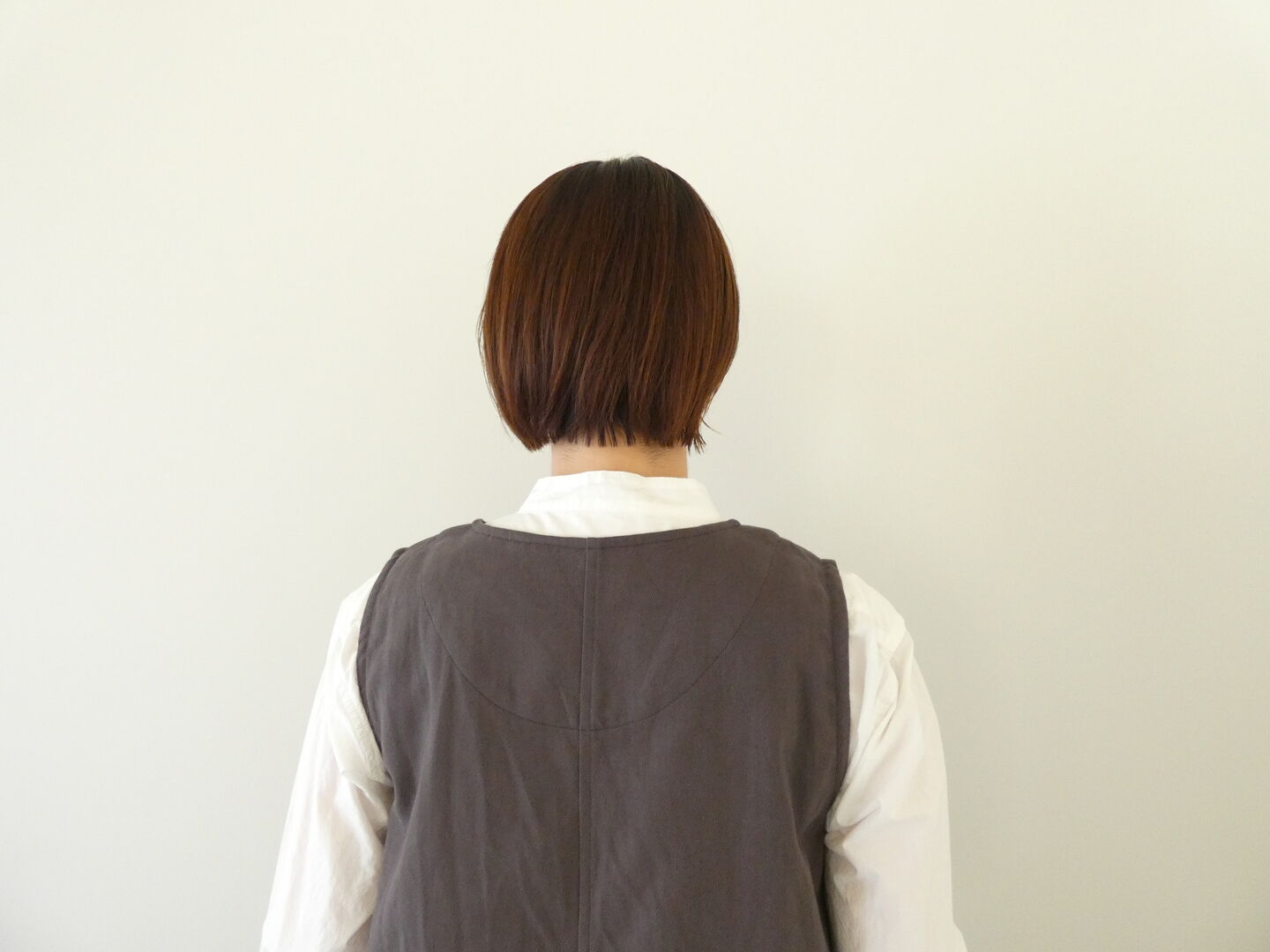 ina(イナ) クラシックドリル両面起毛カモッシオV開きベストの商品画像17