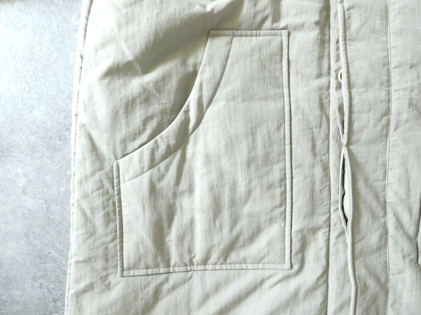 āta(アタ) coat　スタンドカラー中綿コートの商品画像19