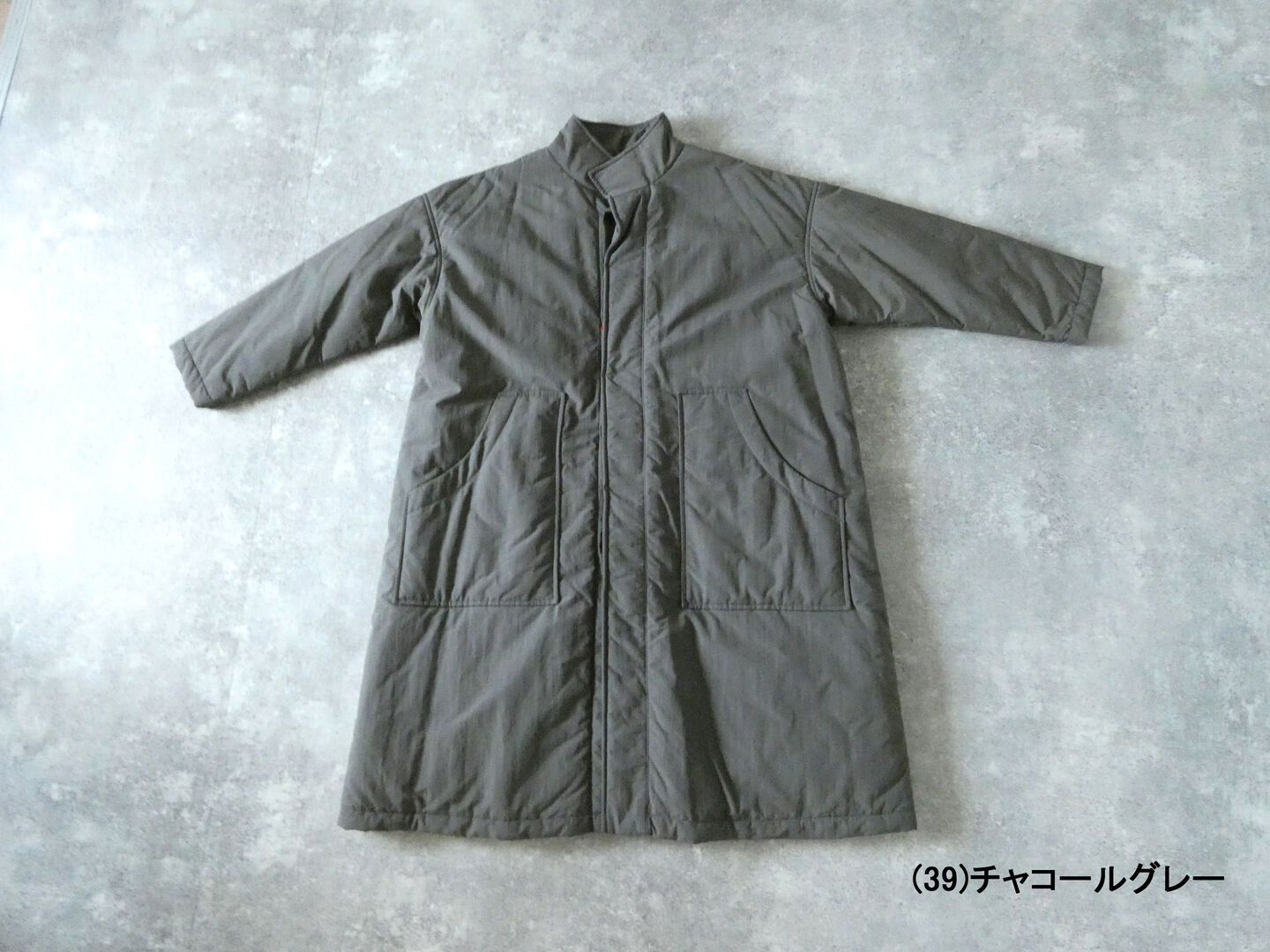 āta(アタ) coat　スタンドカラー中綿コートの商品画像28