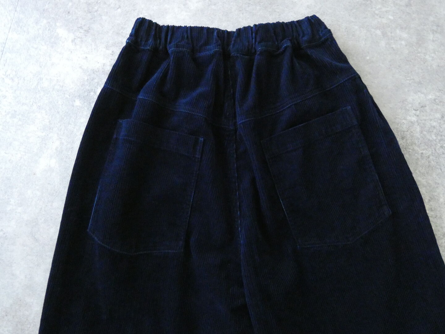 NARU 8Wコーデュロイインディゴノッポパンツの商品画像35