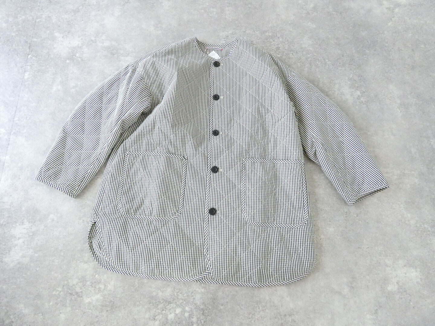 NATURAL LAUNDRY(ナチュラルランドリー) 先染めキルトミドルコートの商品画像2