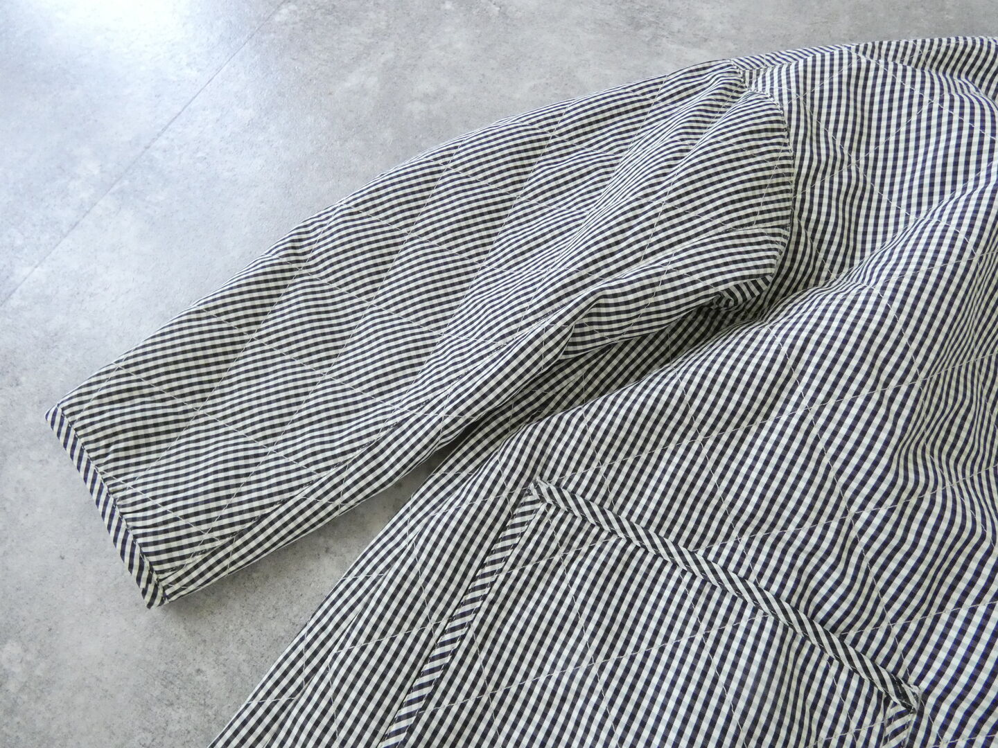 NATURAL LAUNDRY(ナチュラルランドリー) 先染めキルトミドルコートの商品画像23