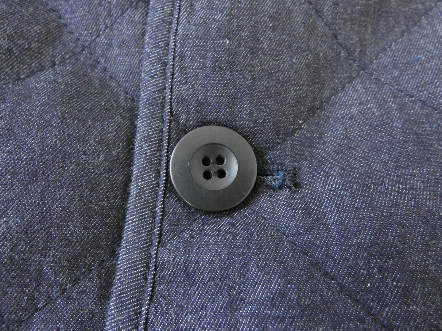 NATURAL LAUNDRY(ナチュラルランドリー) 先染めキルトミドルコート インディゴの商品画像23