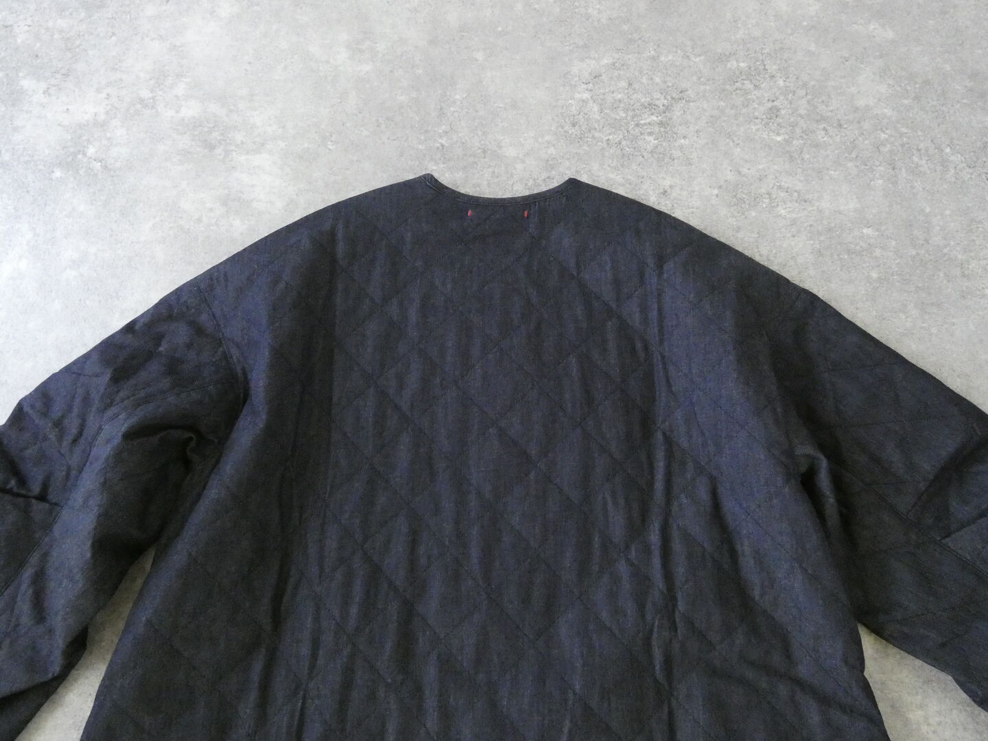 NATURAL LAUNDRY(ナチュラルランドリー) 先染めキルトミドルコート インディゴの商品画像28