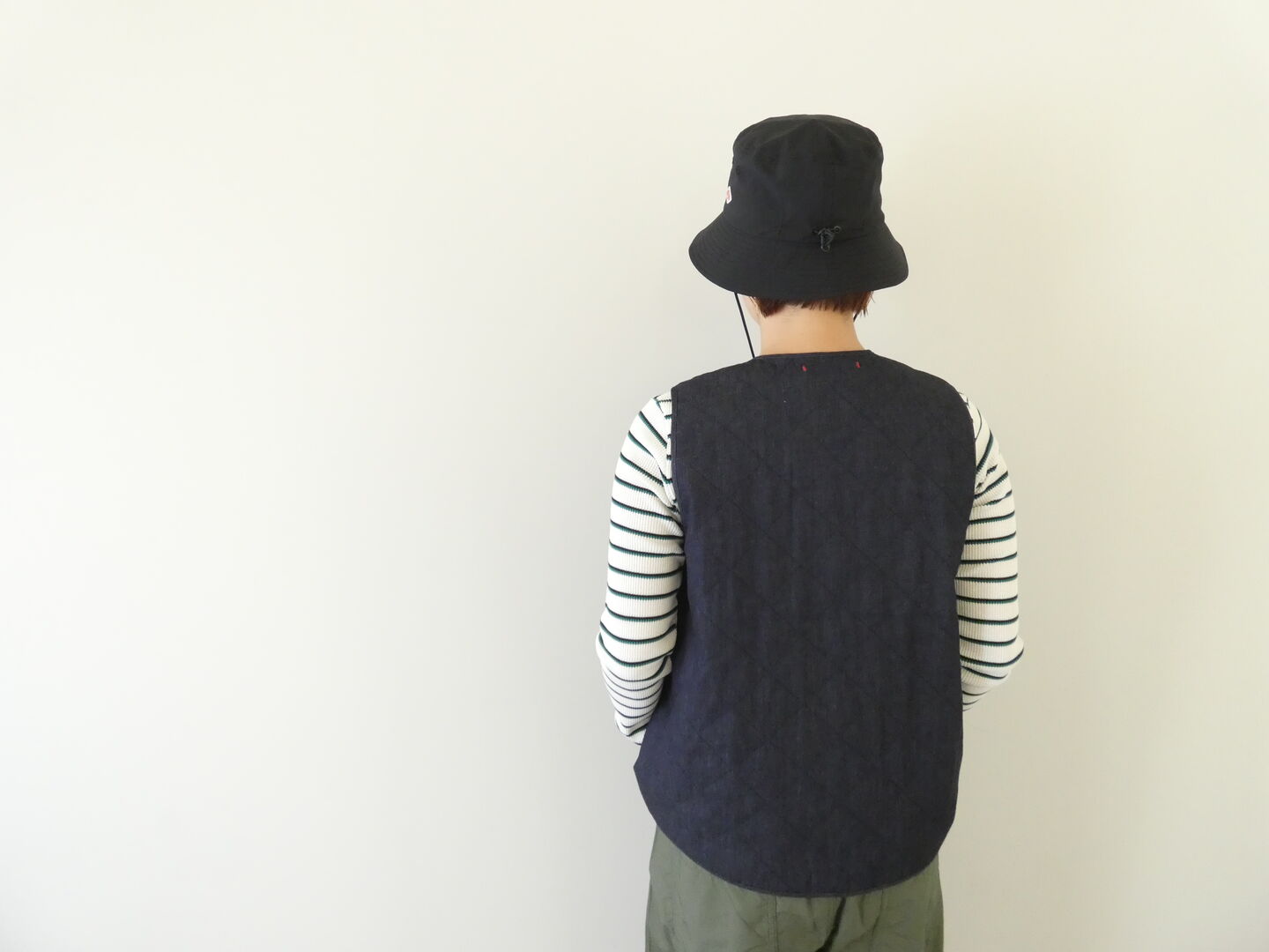 NATURAL LAUNDRY(ナチュラルランドリー) 先染めキルトパイピングベストの商品画像11