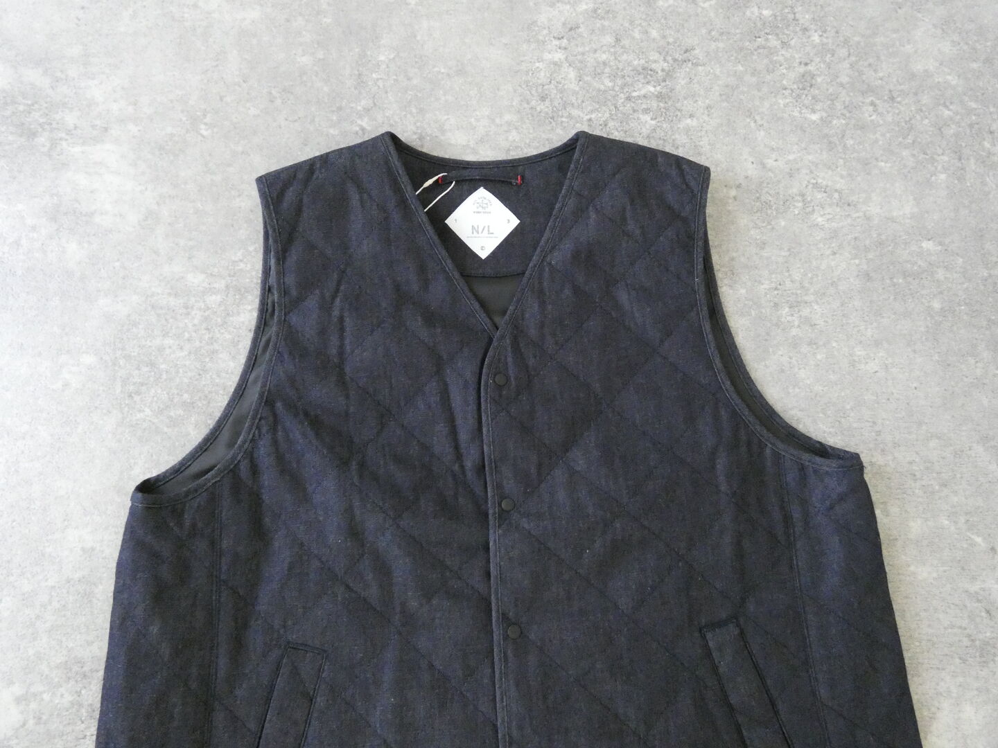 NATURAL LAUNDRY(ナチュラルランドリー) 先染めキルトパイピングベストの商品画像21