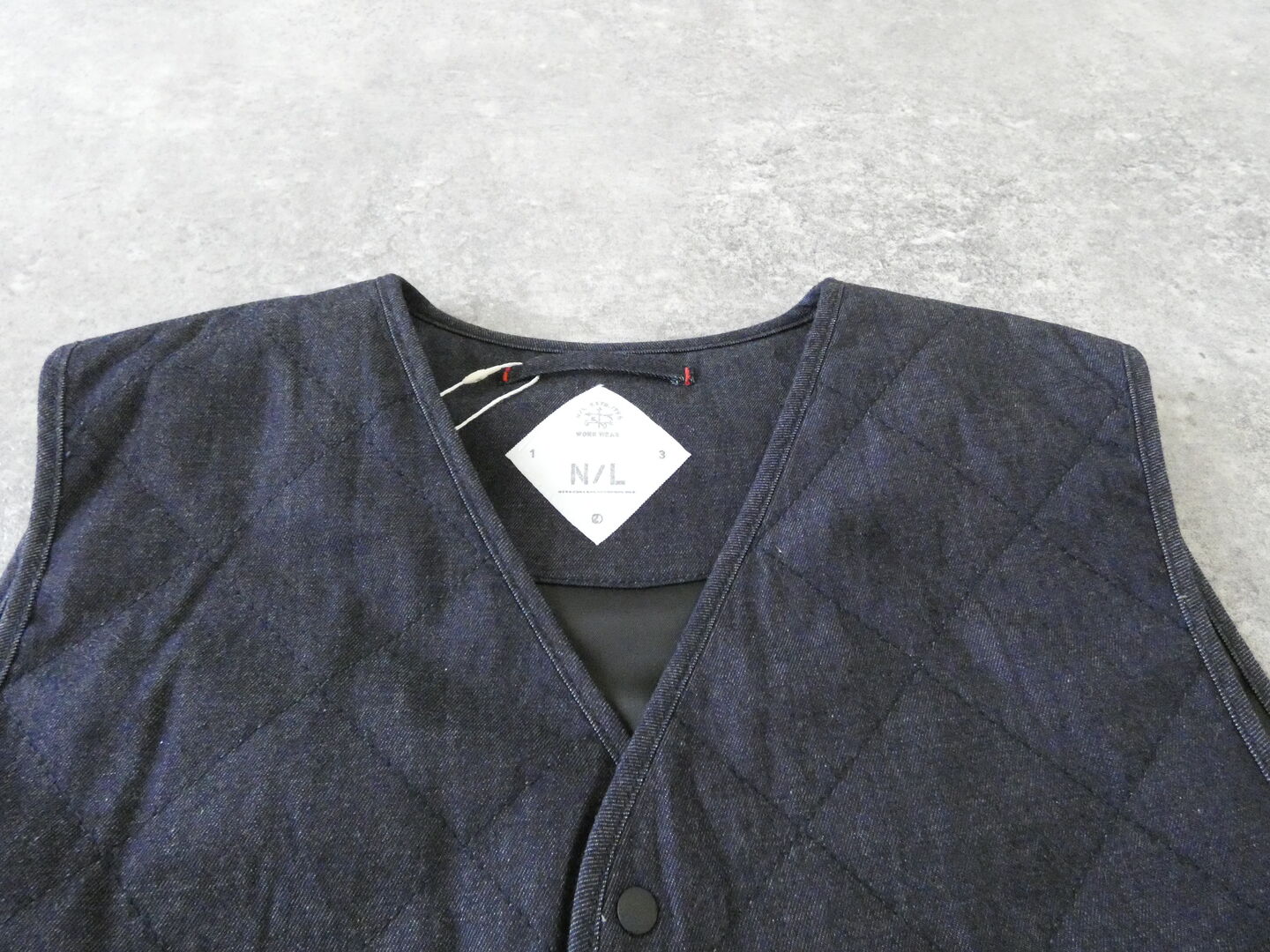 NATURAL LAUNDRY(ナチュラルランドリー) 先染めキルトパイピングベストの商品画像22
