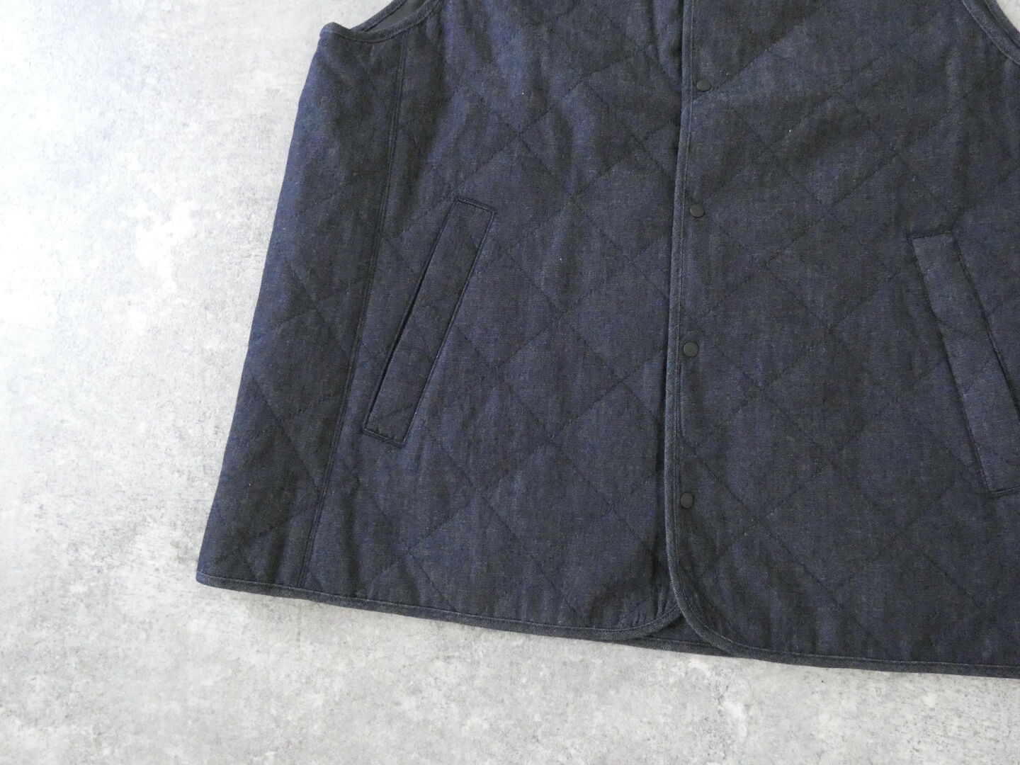 NATURAL LAUNDRY(ナチュラルランドリー) 先染めキルトパイピングベストの商品画像26