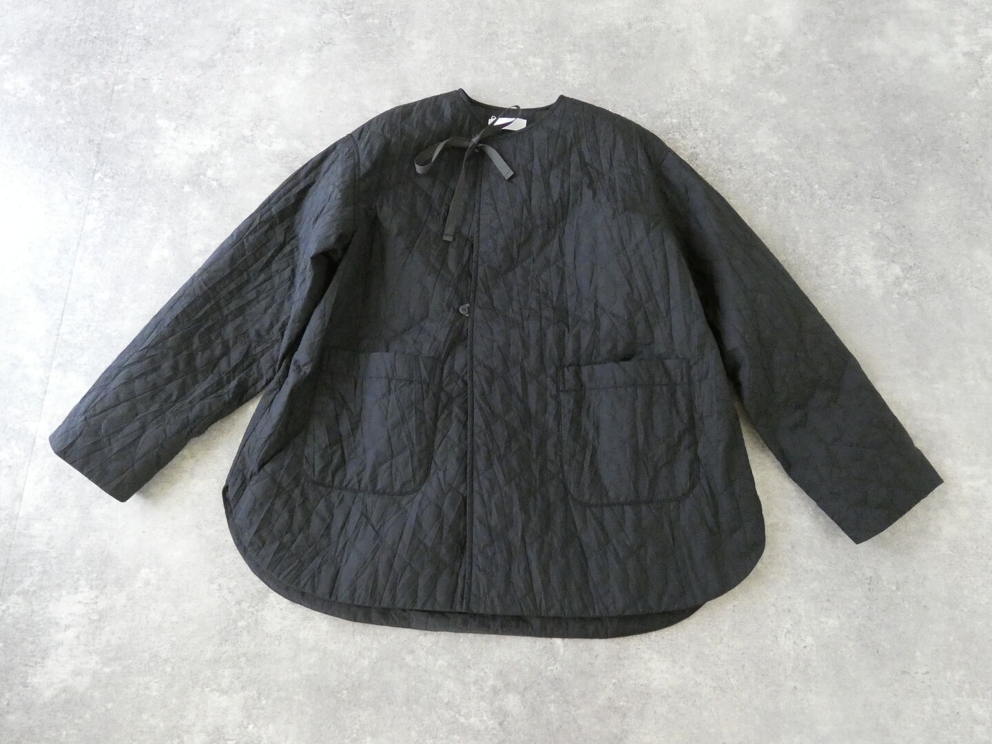 NATURAL LAUNDRY(ナチュラルランドリー) シャイニーキルトストリングミドルコートの商品画像2