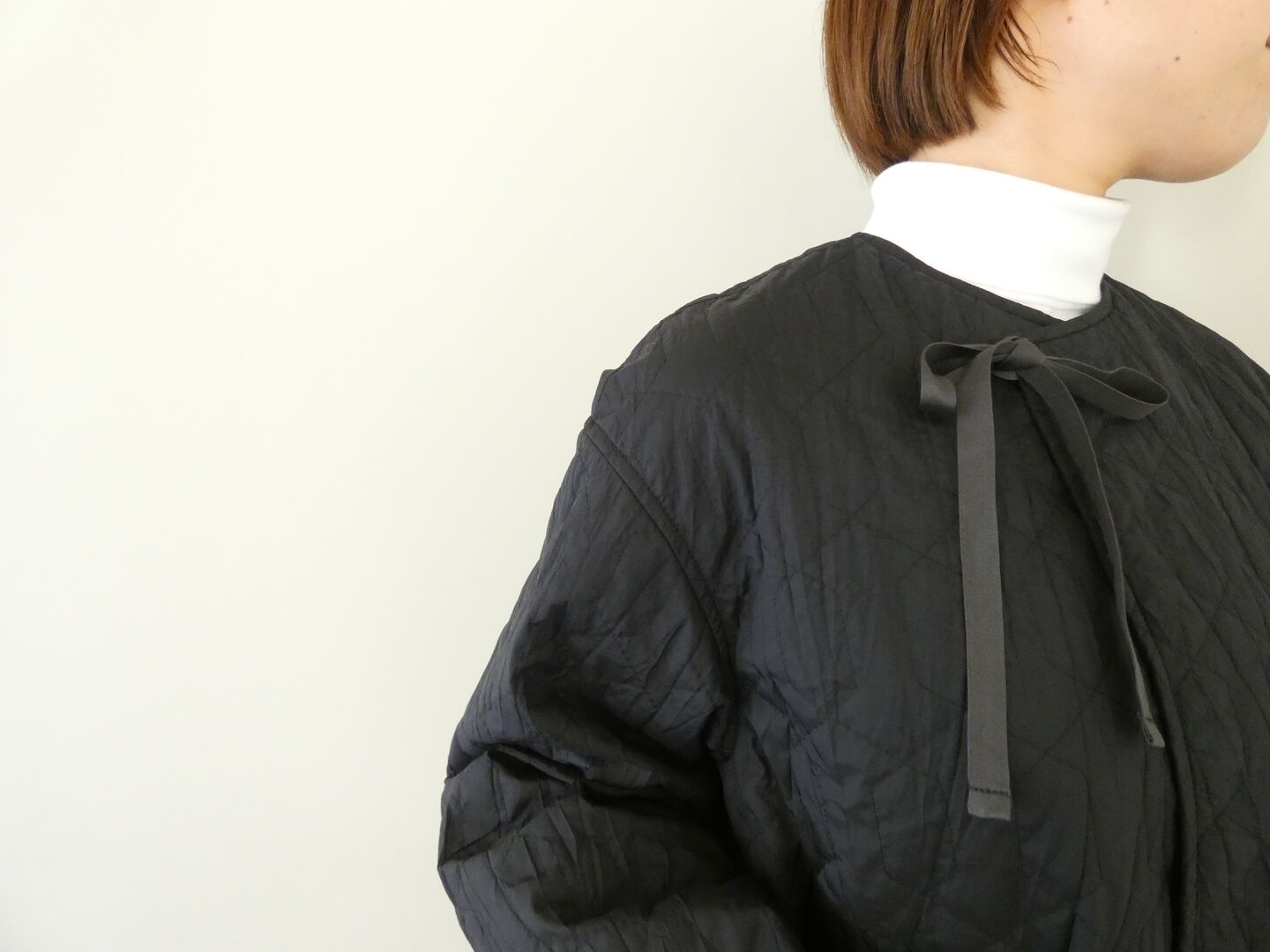 NATURAL LAUNDRY(ナチュラルランドリー) シャイニーキルトストリングミドルコートの商品画像3