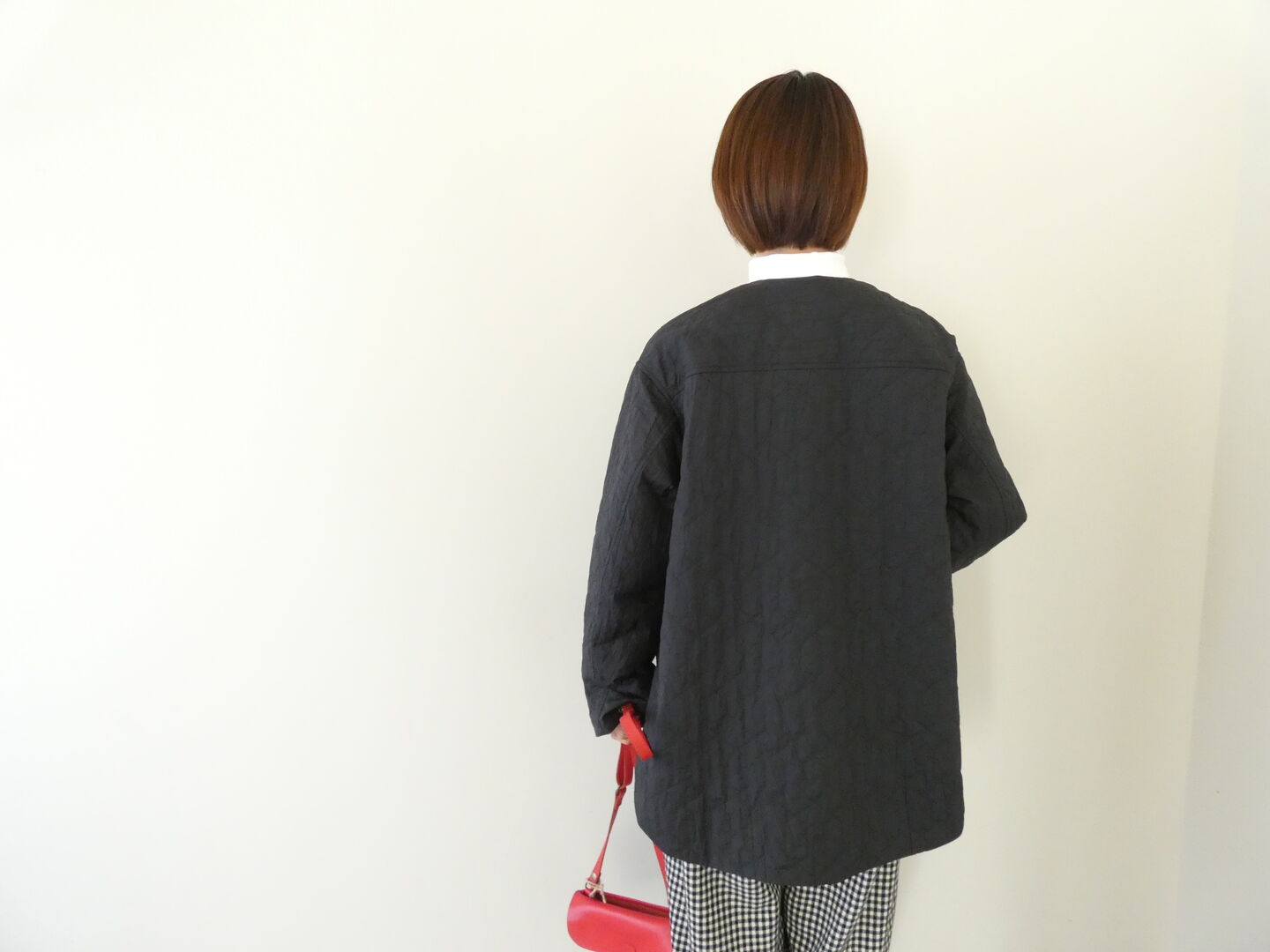 NATURAL LAUNDRY(ナチュラルランドリー) シャイニーキルトストリングミドルコートの商品画像9
