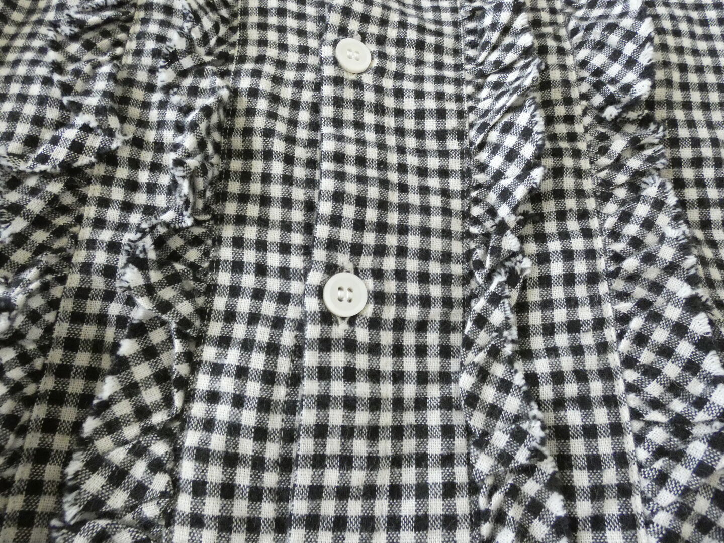grin(グリン) 先染めCLPタックフリルシャツの商品画像23