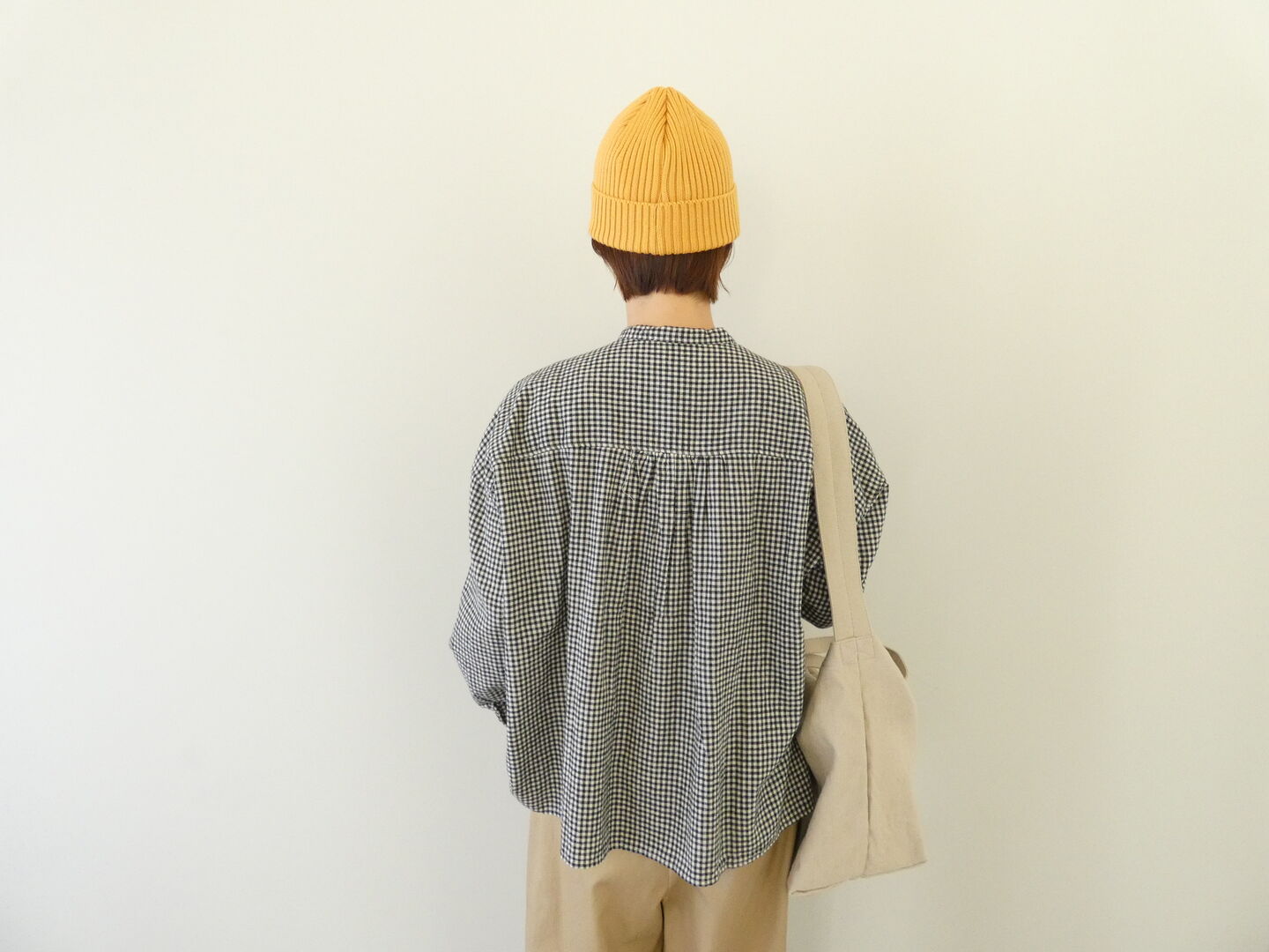 grin(グリン) 先染めCLPタックフリルシャツの商品画像8