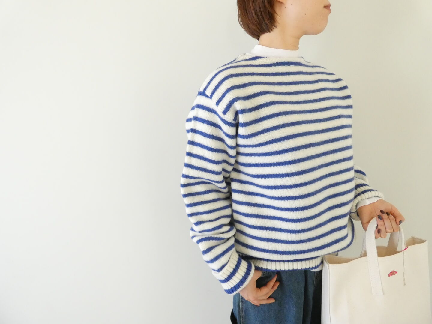 necessary or unnecessary(ネセサリーオアアンネセサリー) ボートニットの商品画像1